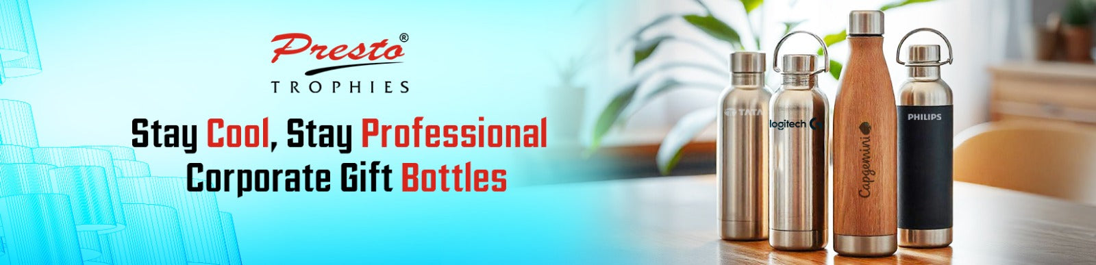 Customised Bottles for Corporate Gifts Blog Banner