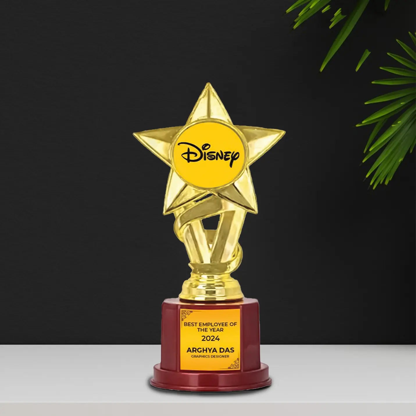 Top-quality Golden Star Victory Trophy 