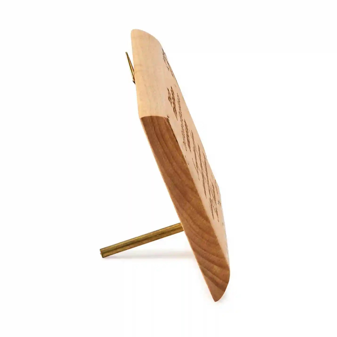 Classic Laser-Engraved Wooden Plaque