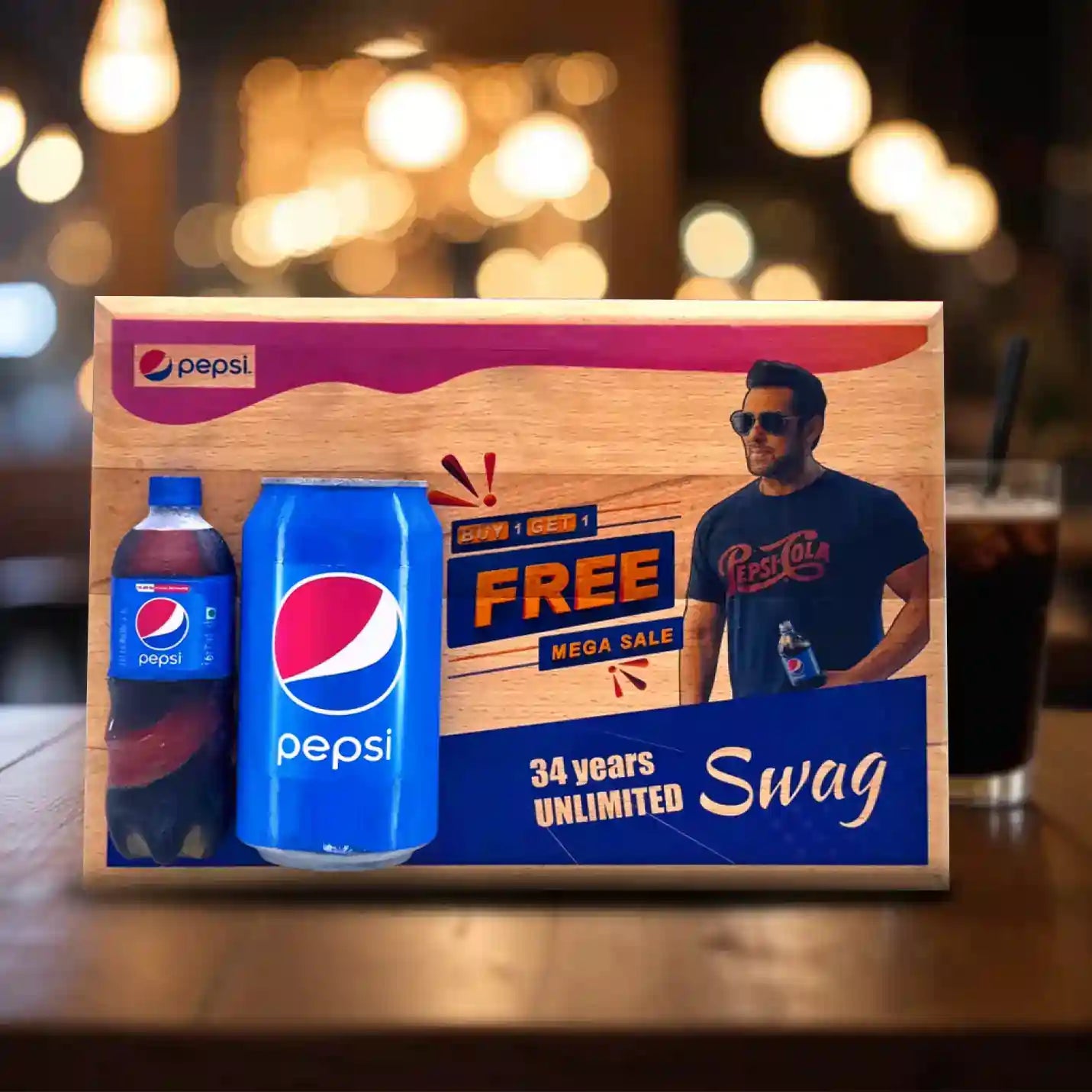 Prestigious Laser-Engraved Triumph Wooden Plaque  Img 1