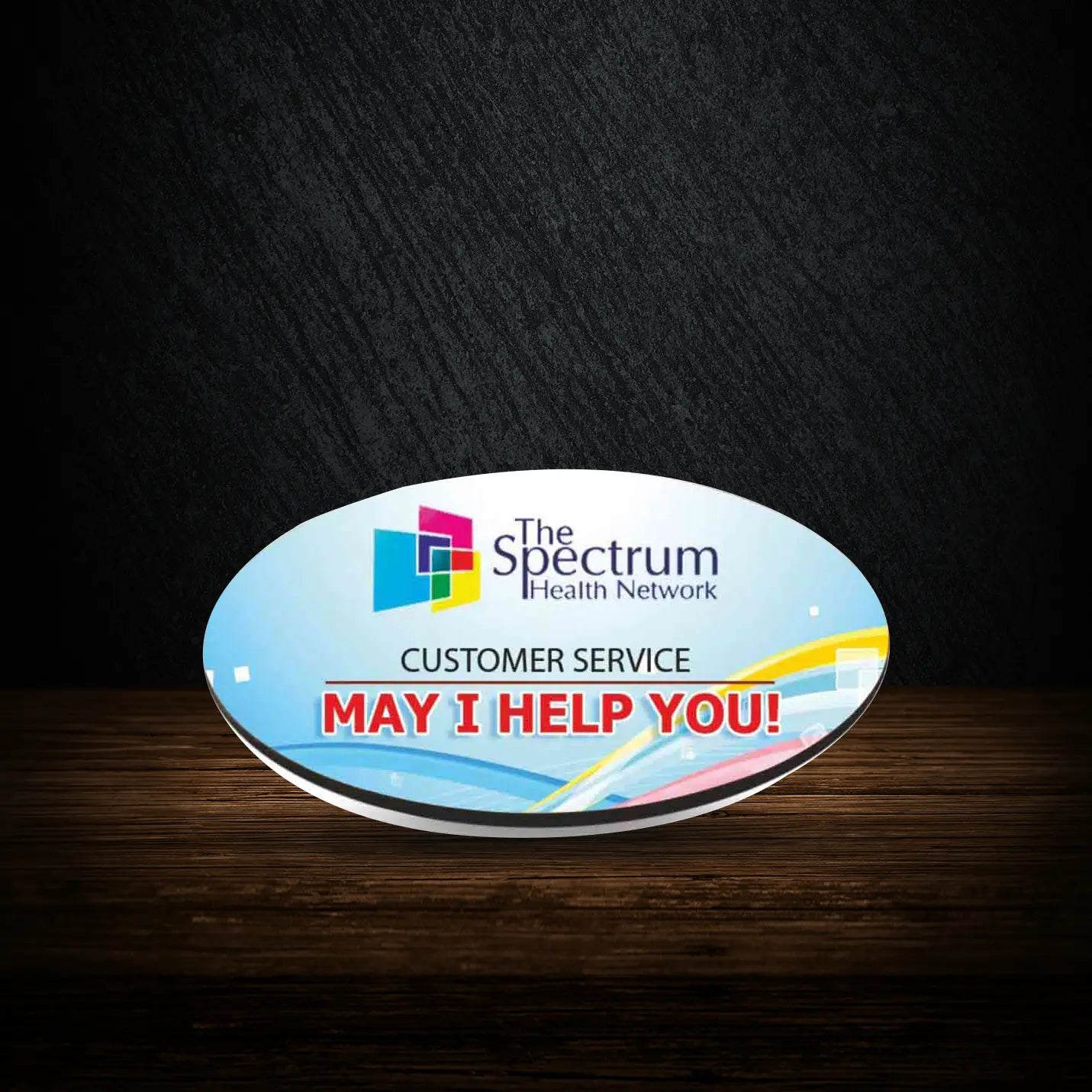 Top-Class Logo Pocket Name Badge