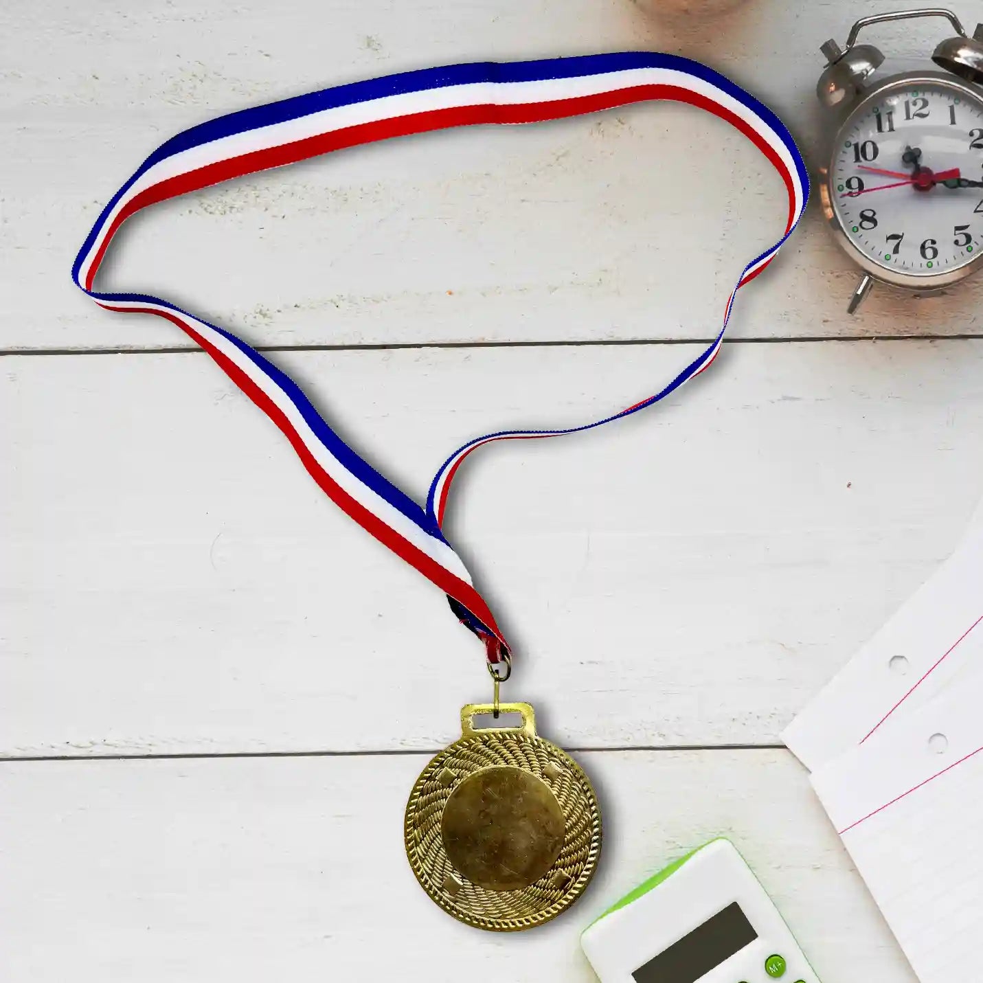 Premium-quality Metal Achiever's Gold Medal