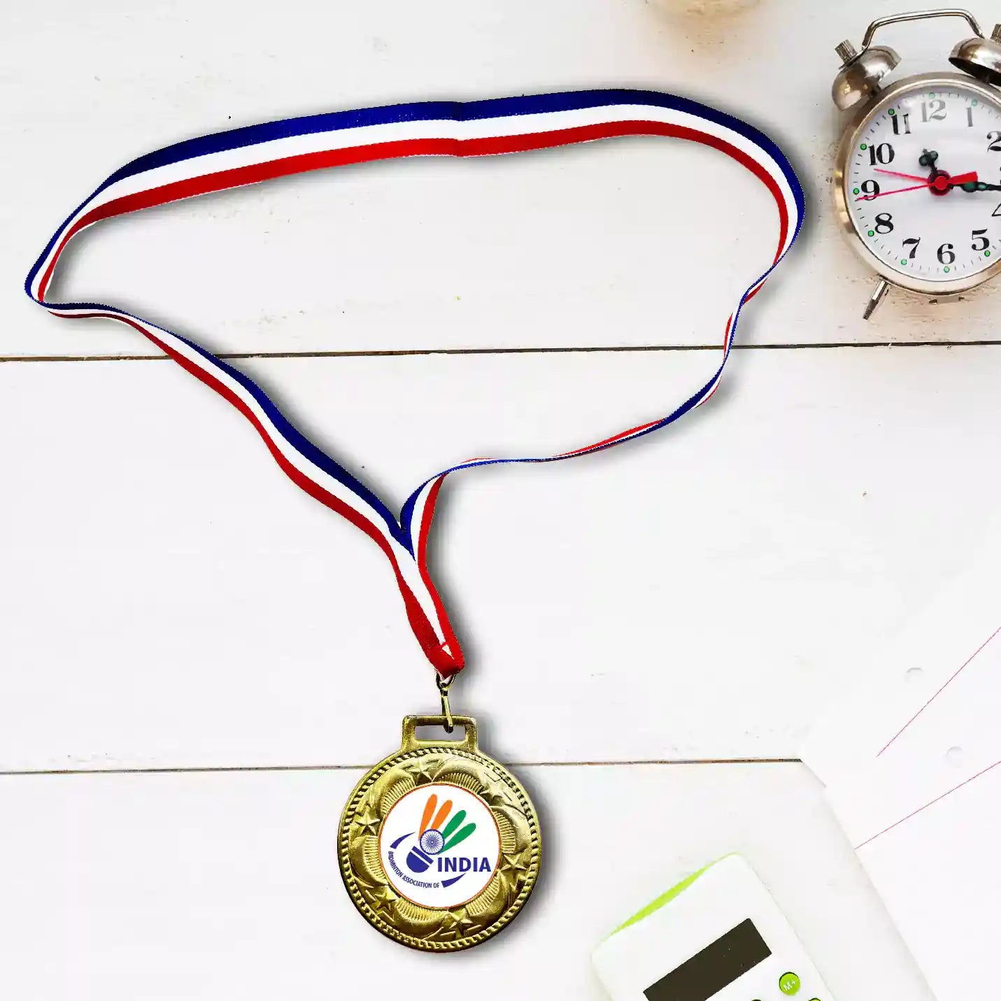 Premium-quality Metal Achiever's Gold Medal