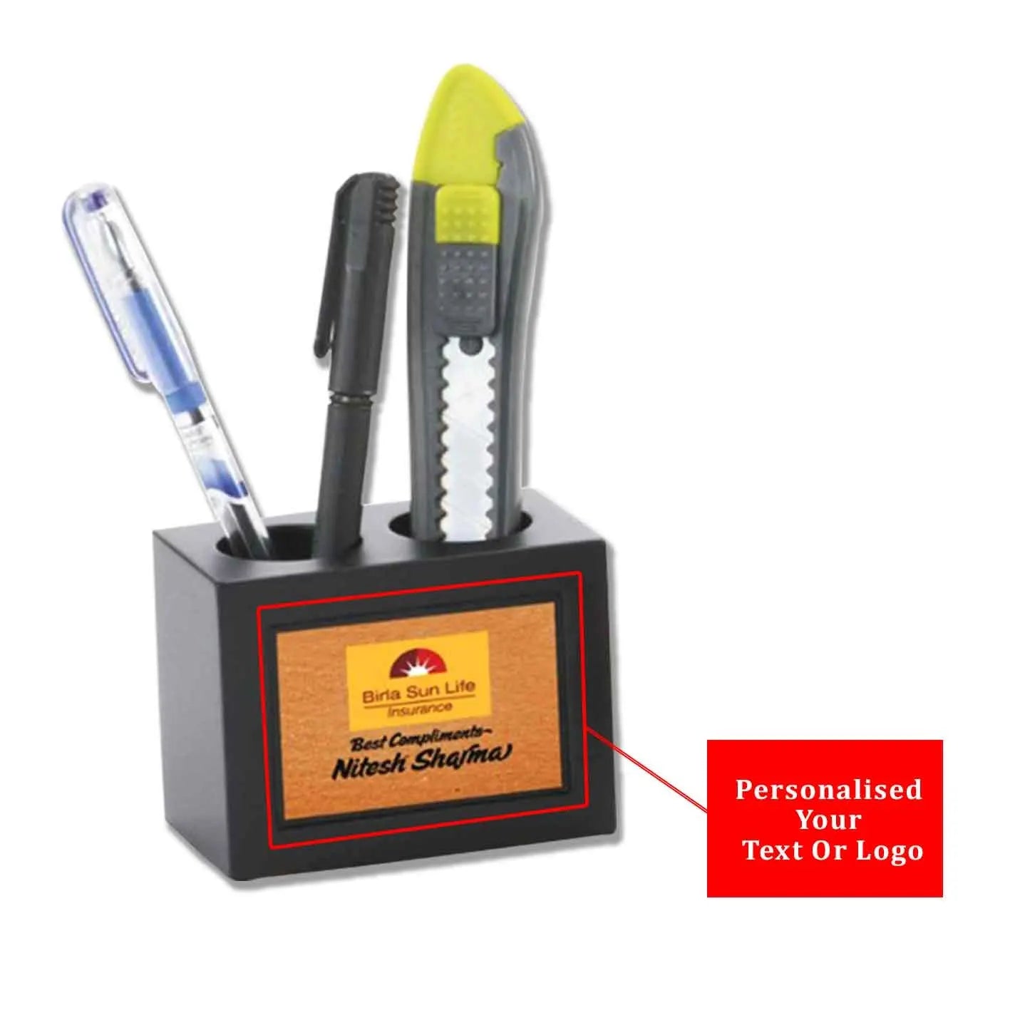 Best-Quality Sublimatable Wooden Pen Holder Img 2