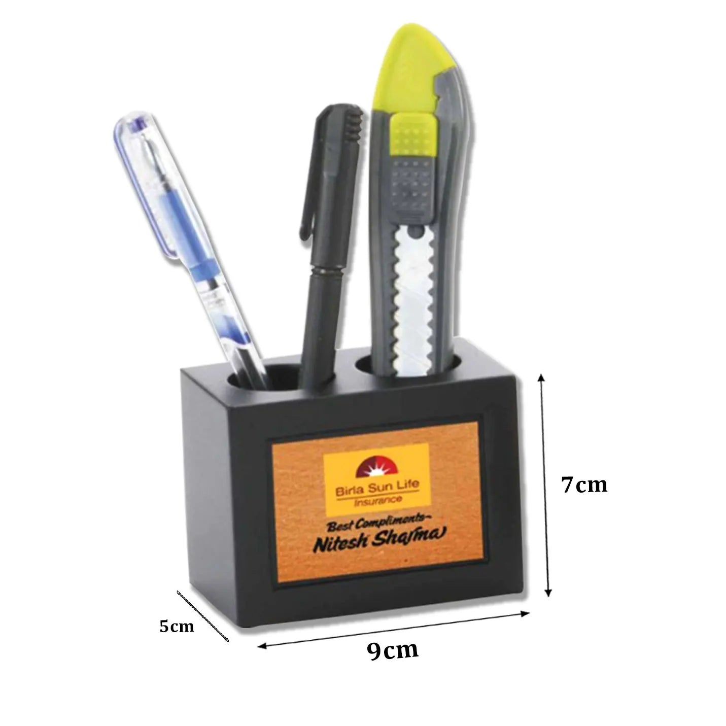 Best-Quality Sublimatable Wooden Pen Holder Img 3