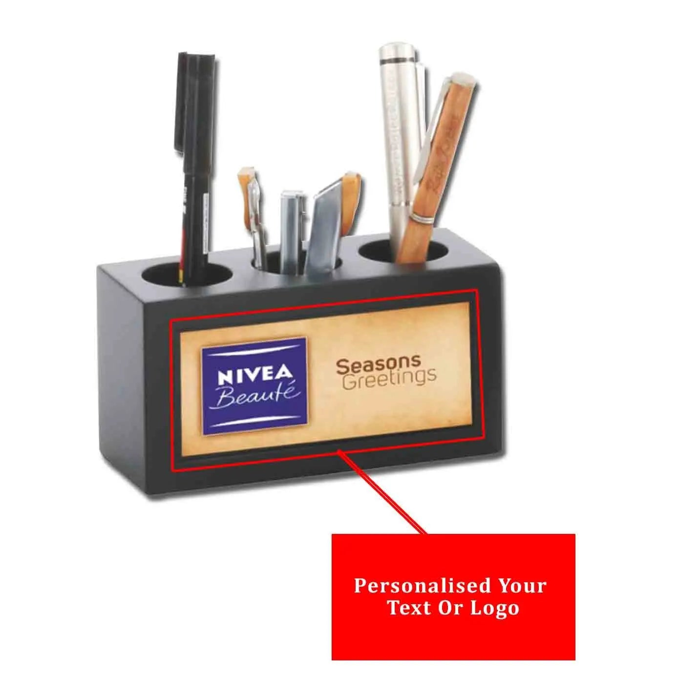 Prestigious Sublimatable Wooden Pen Holder Img 2