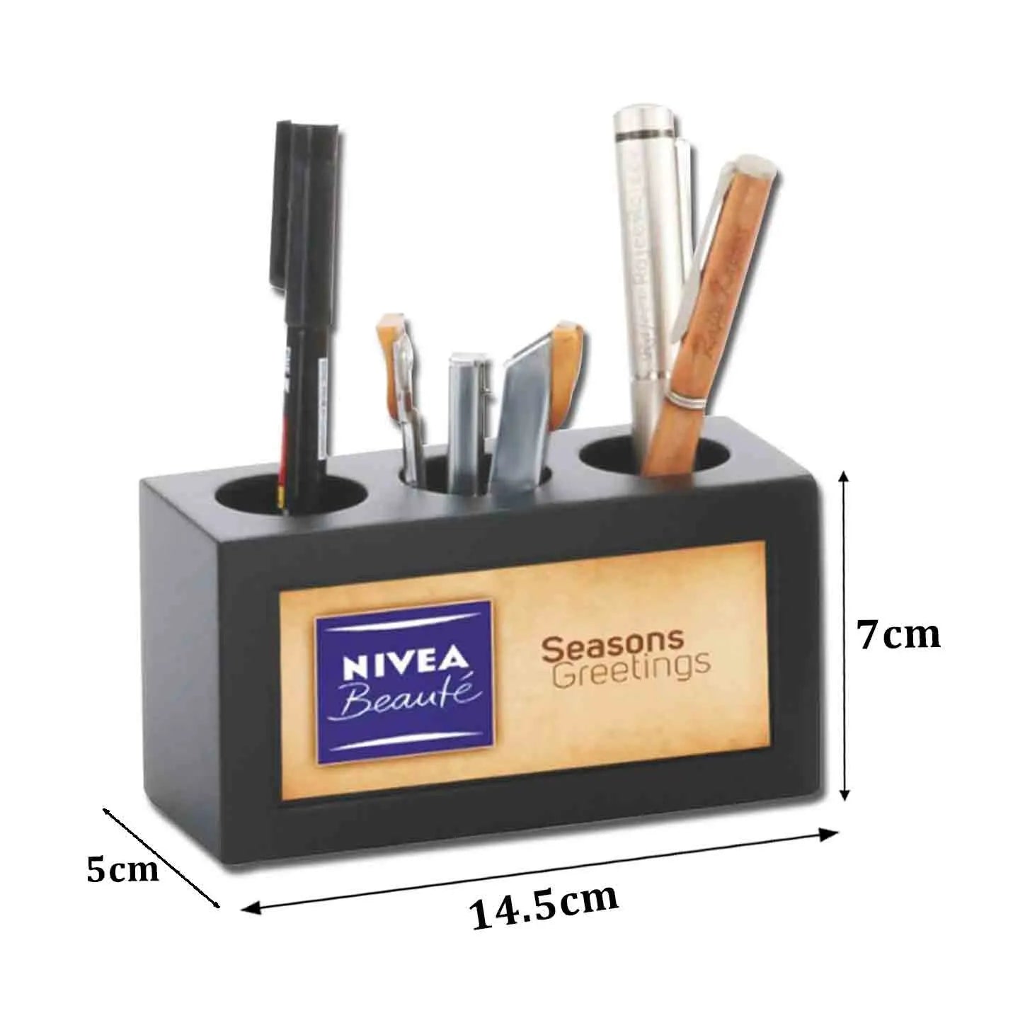 Prestigious Sublimatable Wooden Pen Holder Img 3