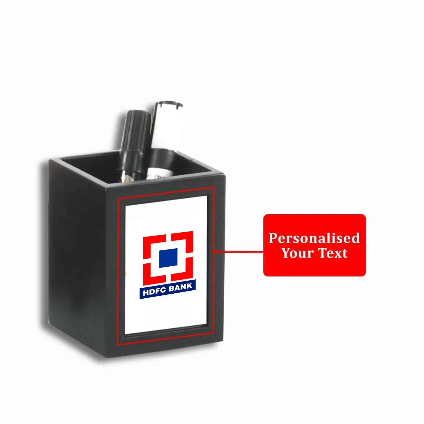 Premium-Quality Sublimatable Wooden Pen Holder Img 2