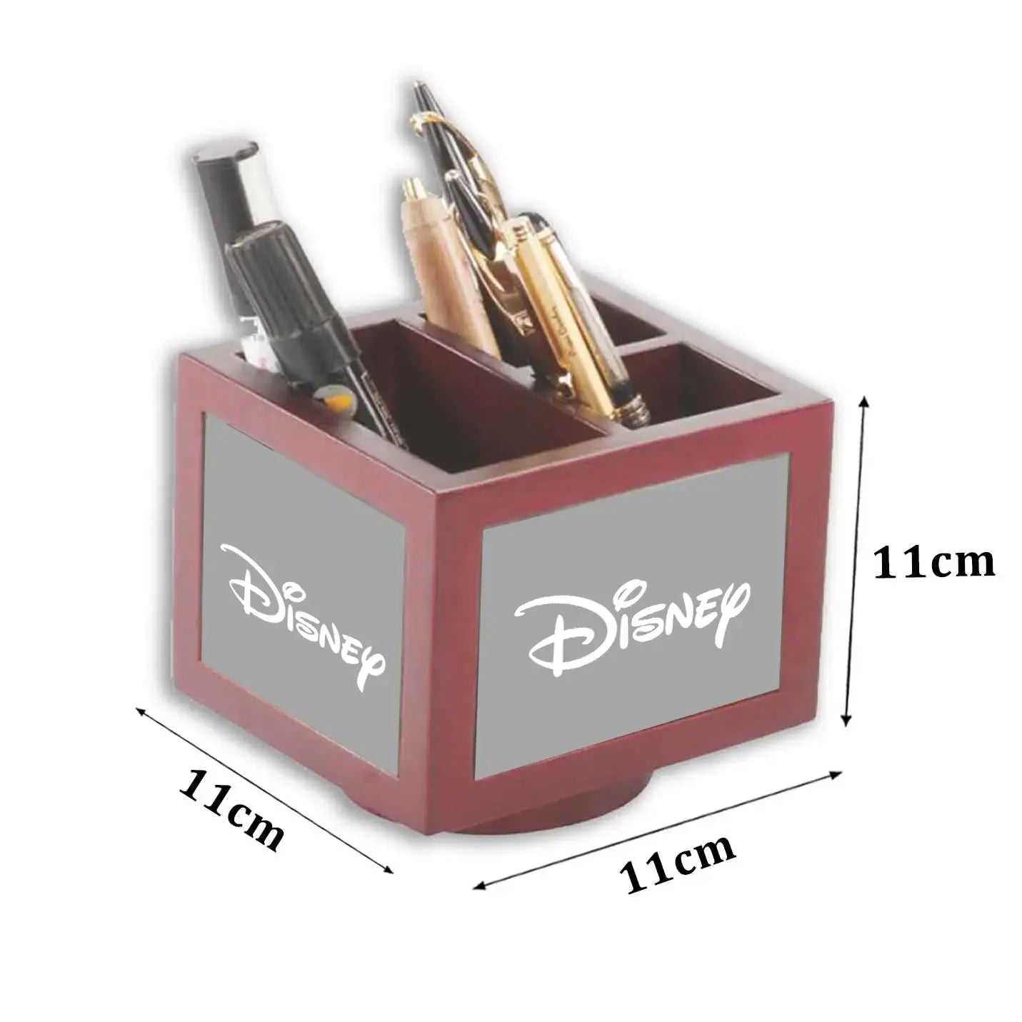 Elite Sublimatable Revolving wooden Pen Holder Img 3