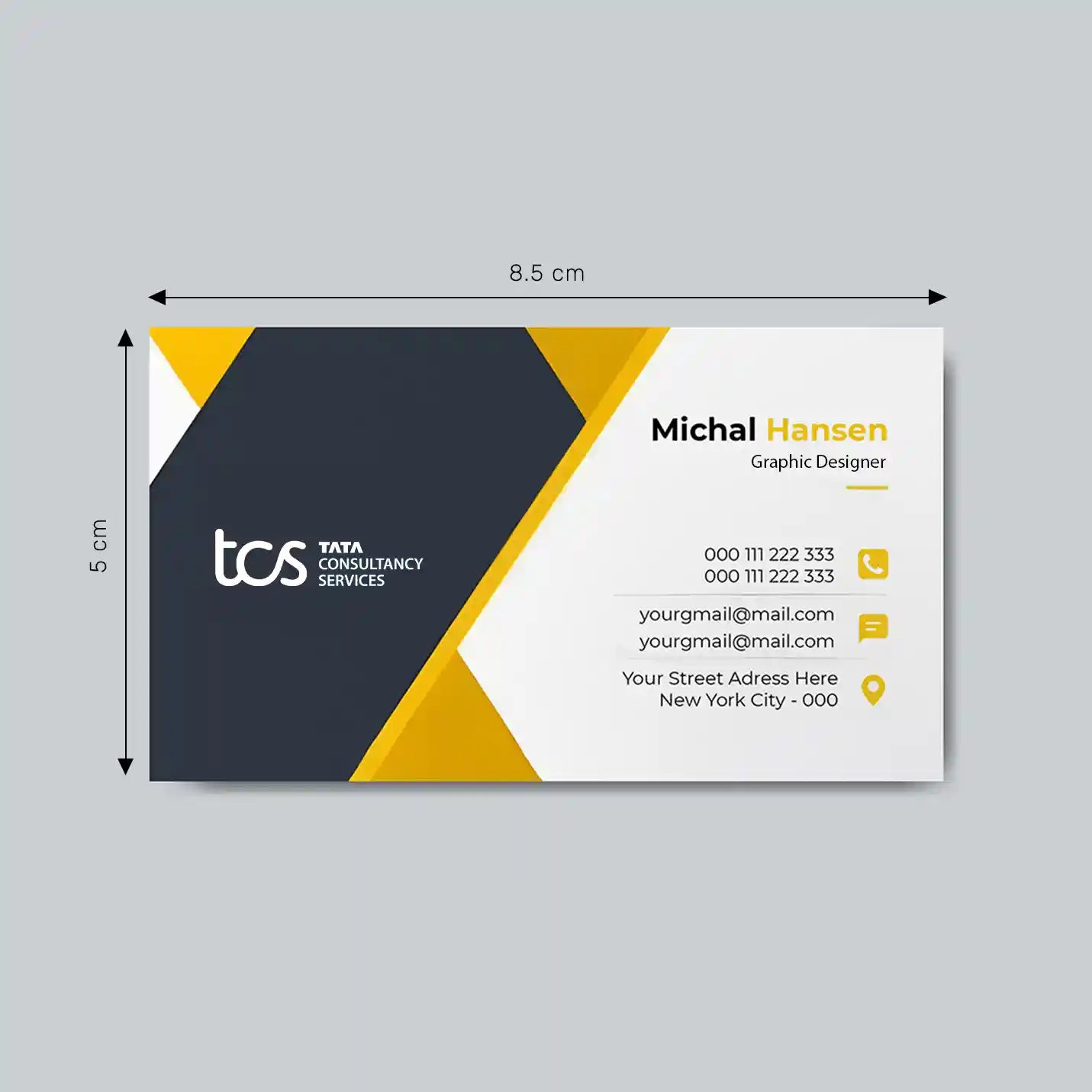 Premium Personalised Business Card (120 pcs) Img 3