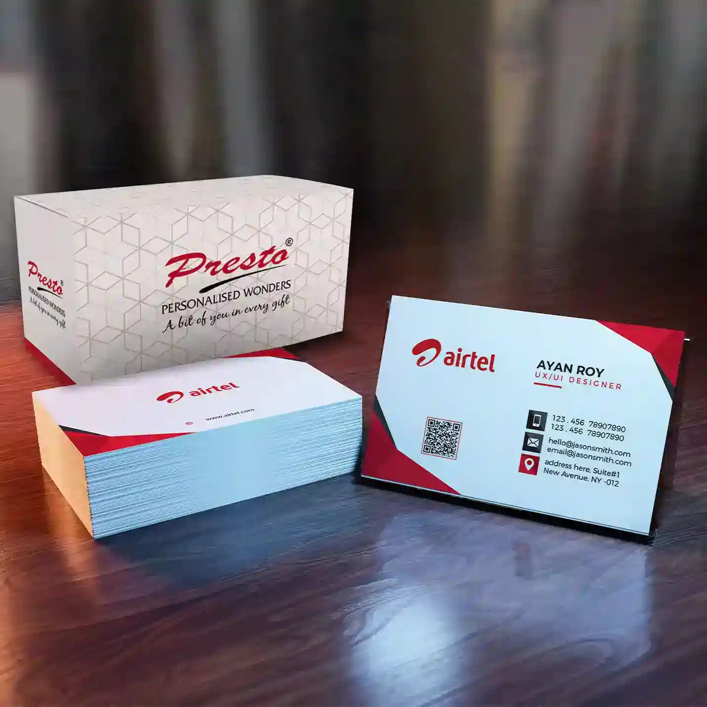 Personalised Print Business Card (120 pcs) Img 1