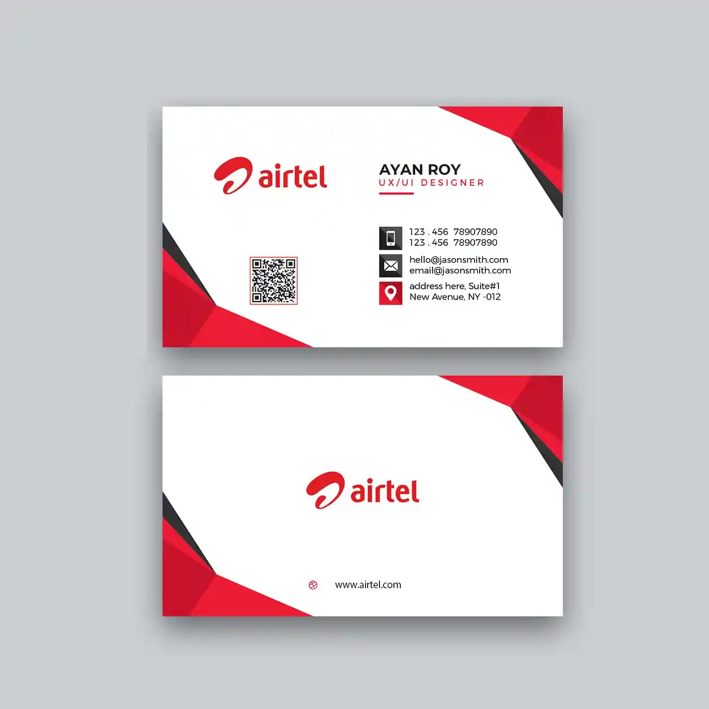 Personalised Print Business Card (120 pcs) Img 2