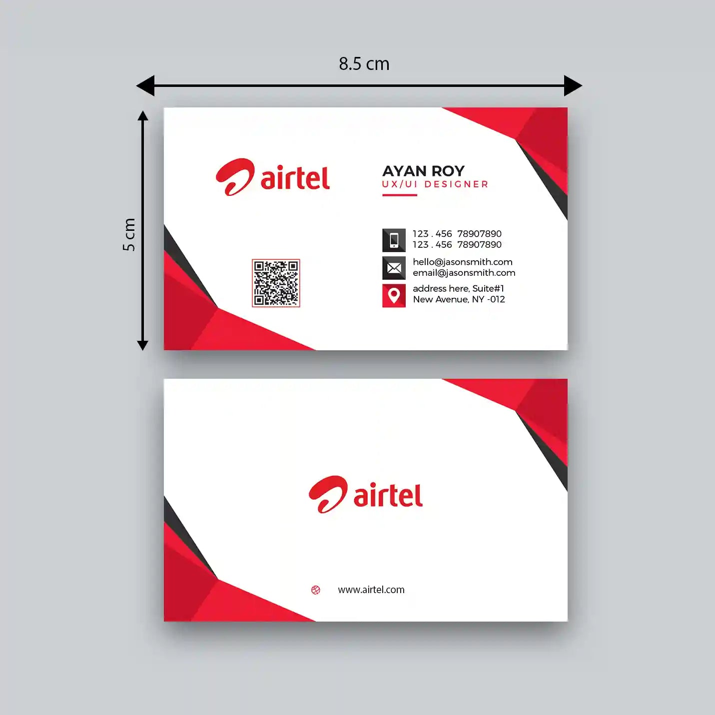 Personalised Print Business Card (120 pcs) Img 3
