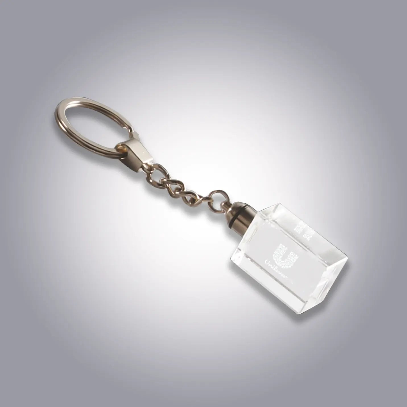 Ravishing Laser-Engraved Crystal Key Chain Img 2