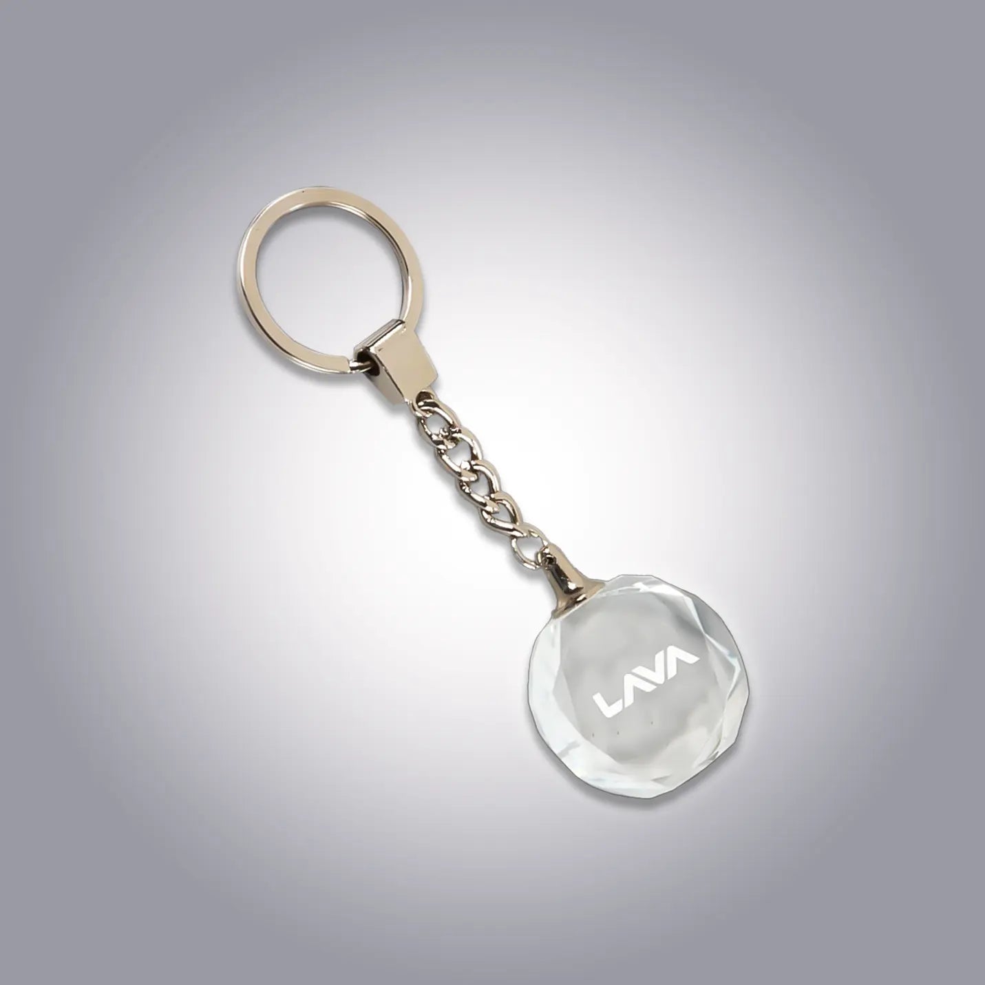 Glittering Crystal Laser-Engraved Key Chains Img 2
