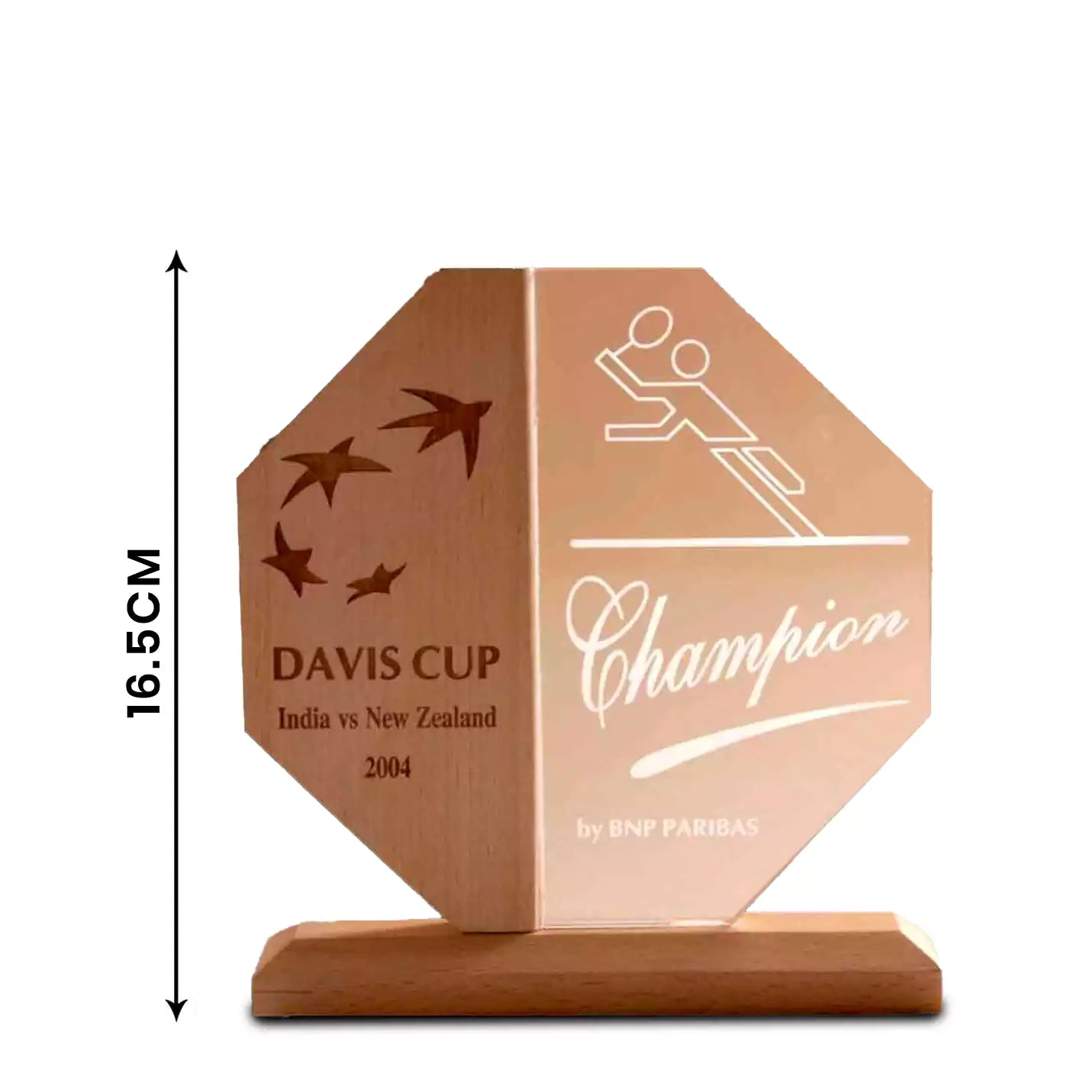 Premium Hexagonal Wooden Mementos