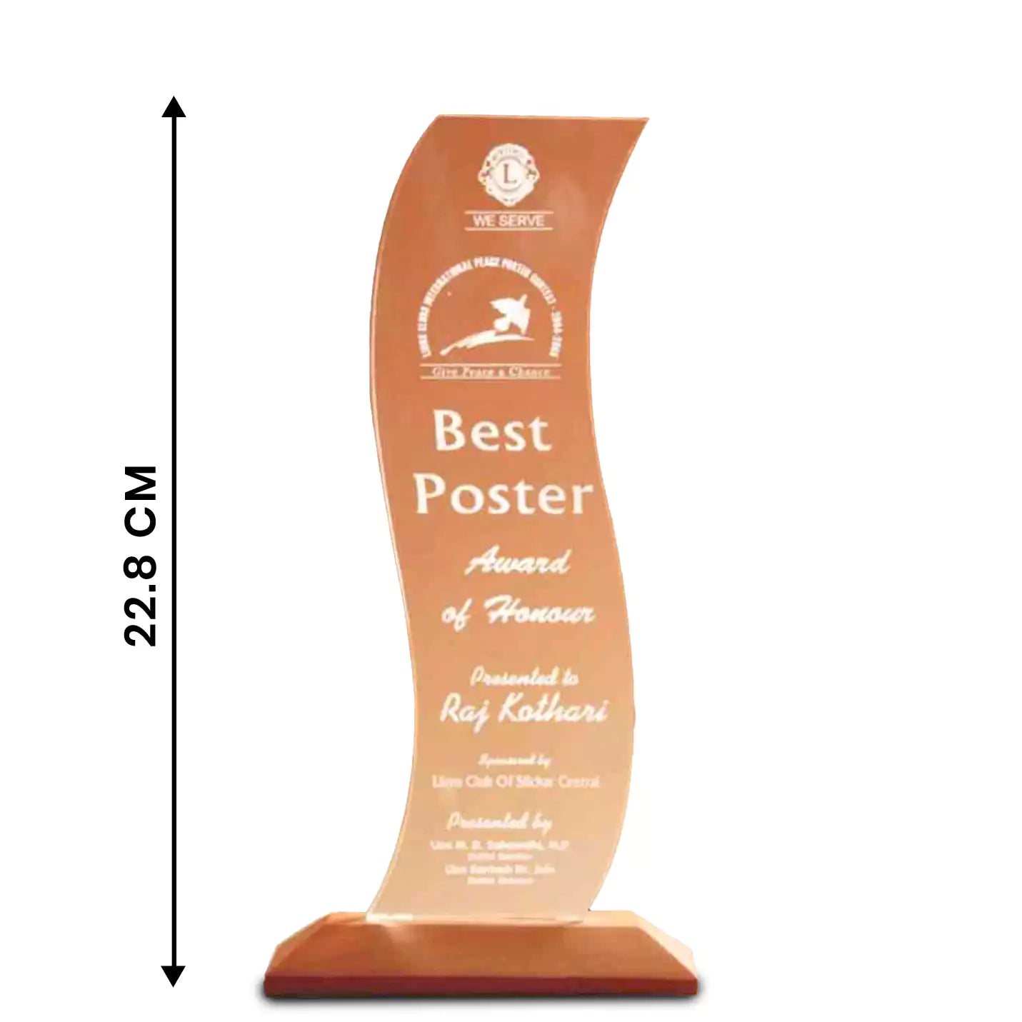 Top-Notch Acrylic & Wood Fusion Trophies