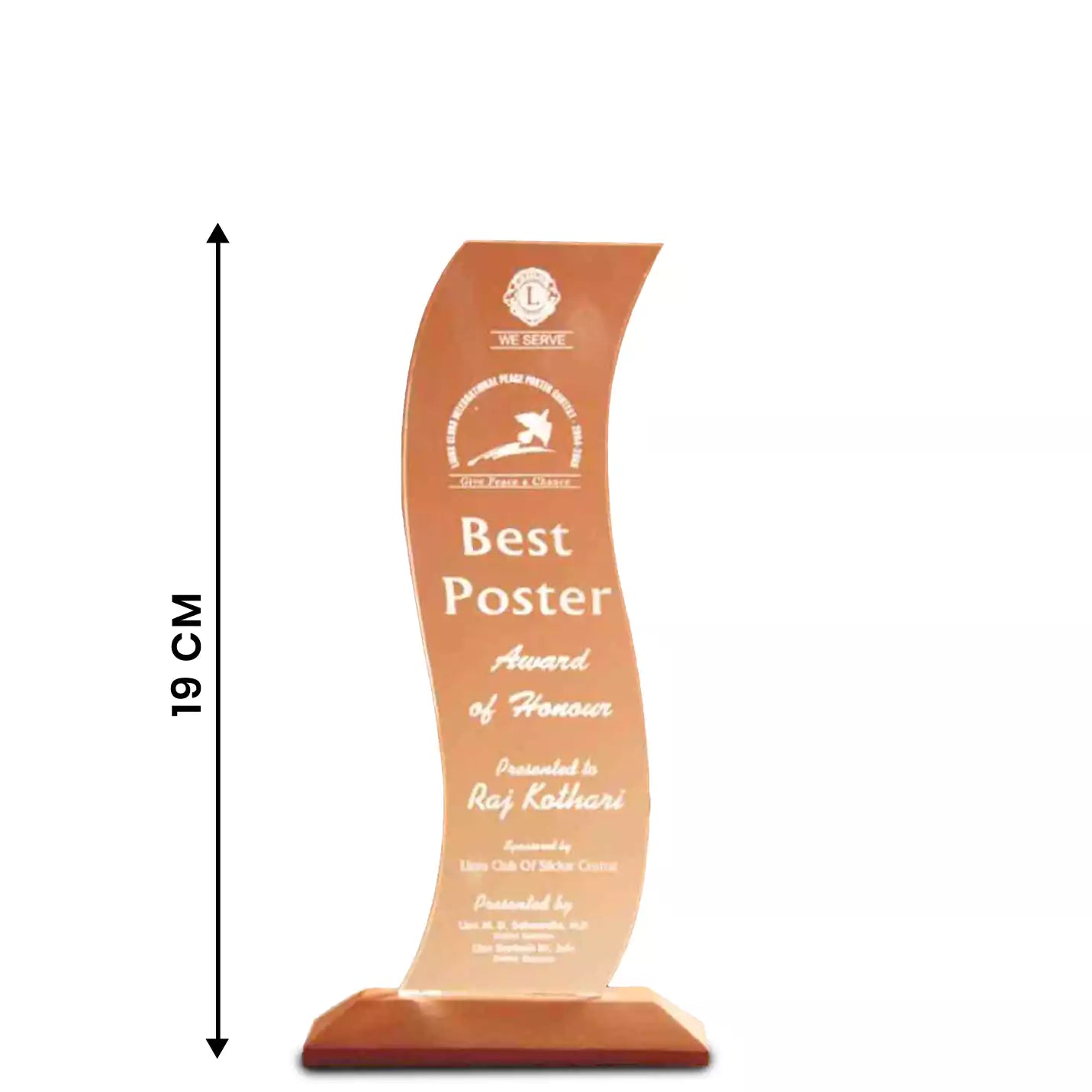 Best-Quality Acrylic & Wood Fusion Trophies