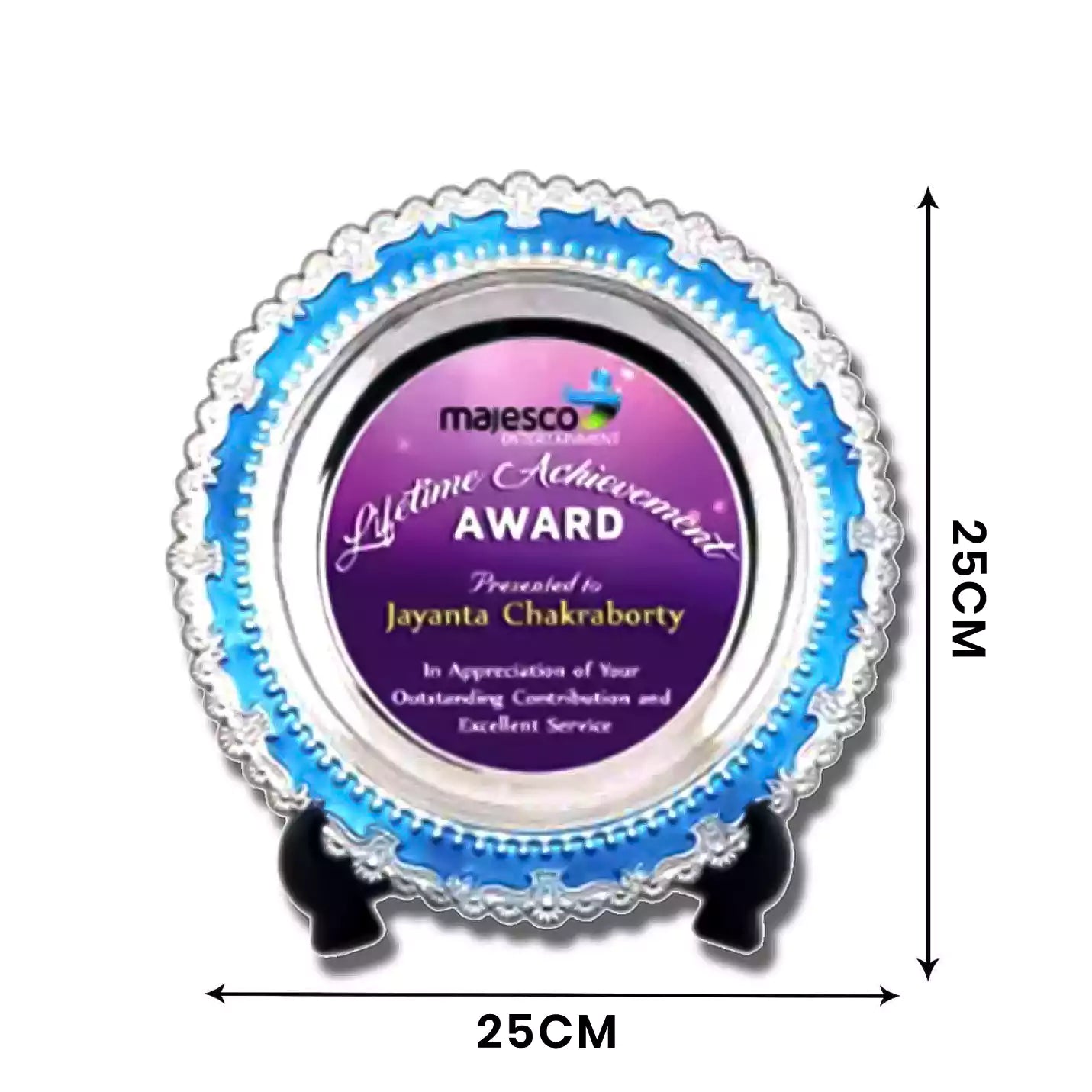 Top-Quality Metal Crests With Stand & Box