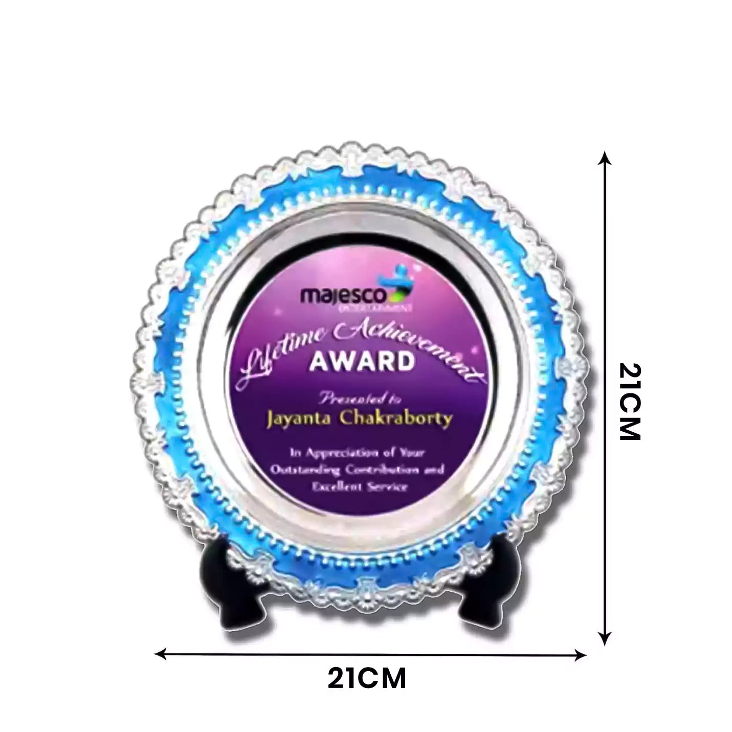 Best-Quality Metal Crests With Stand & Box