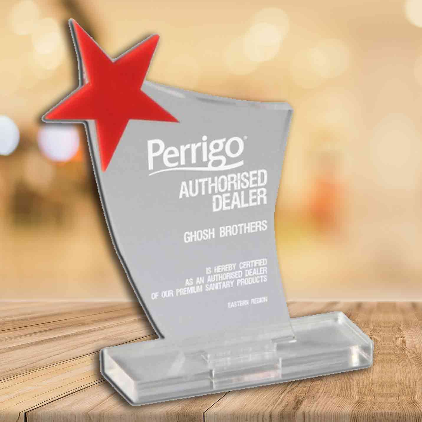 Premium Star Acrylic Trophies