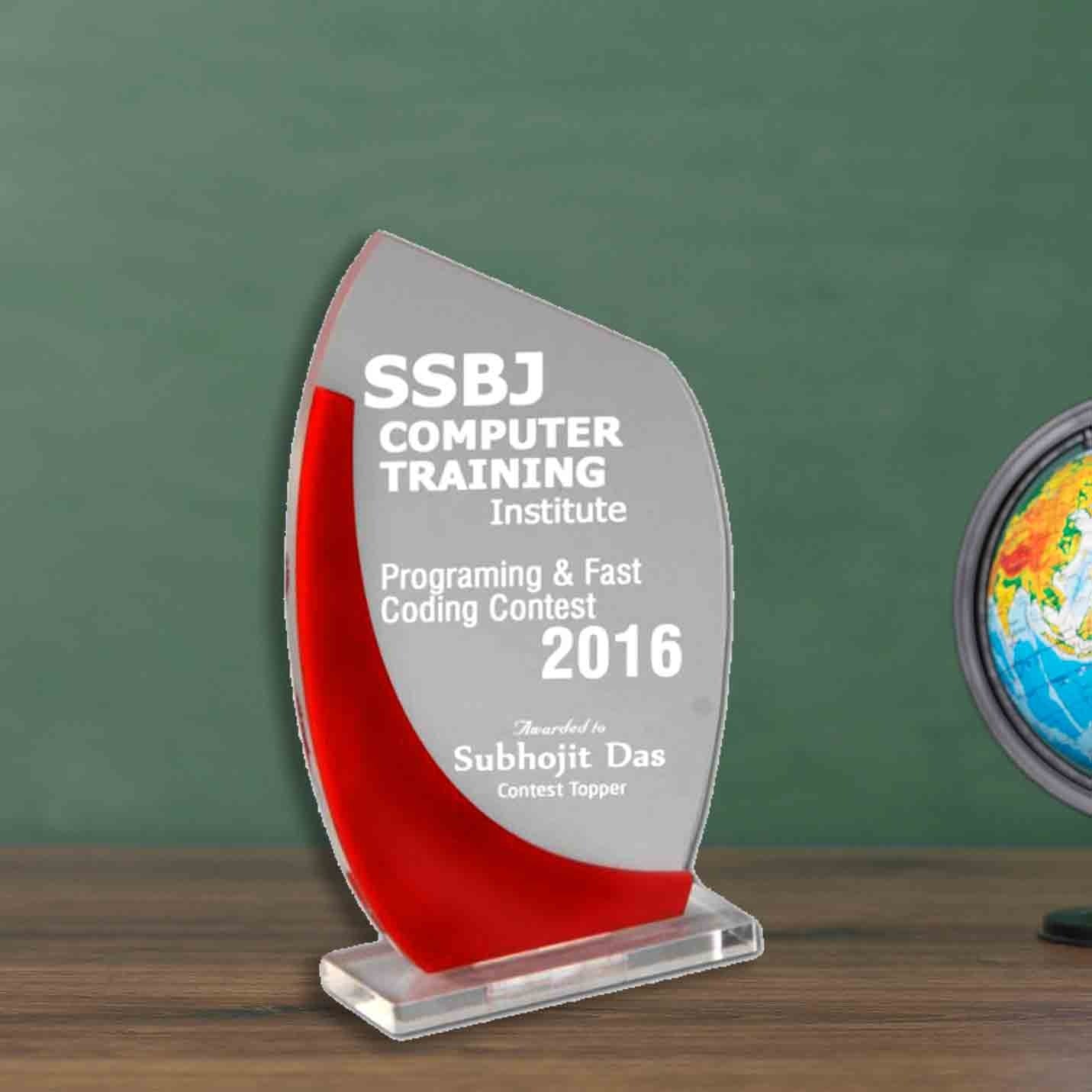 Acrylic Achievement Trophies