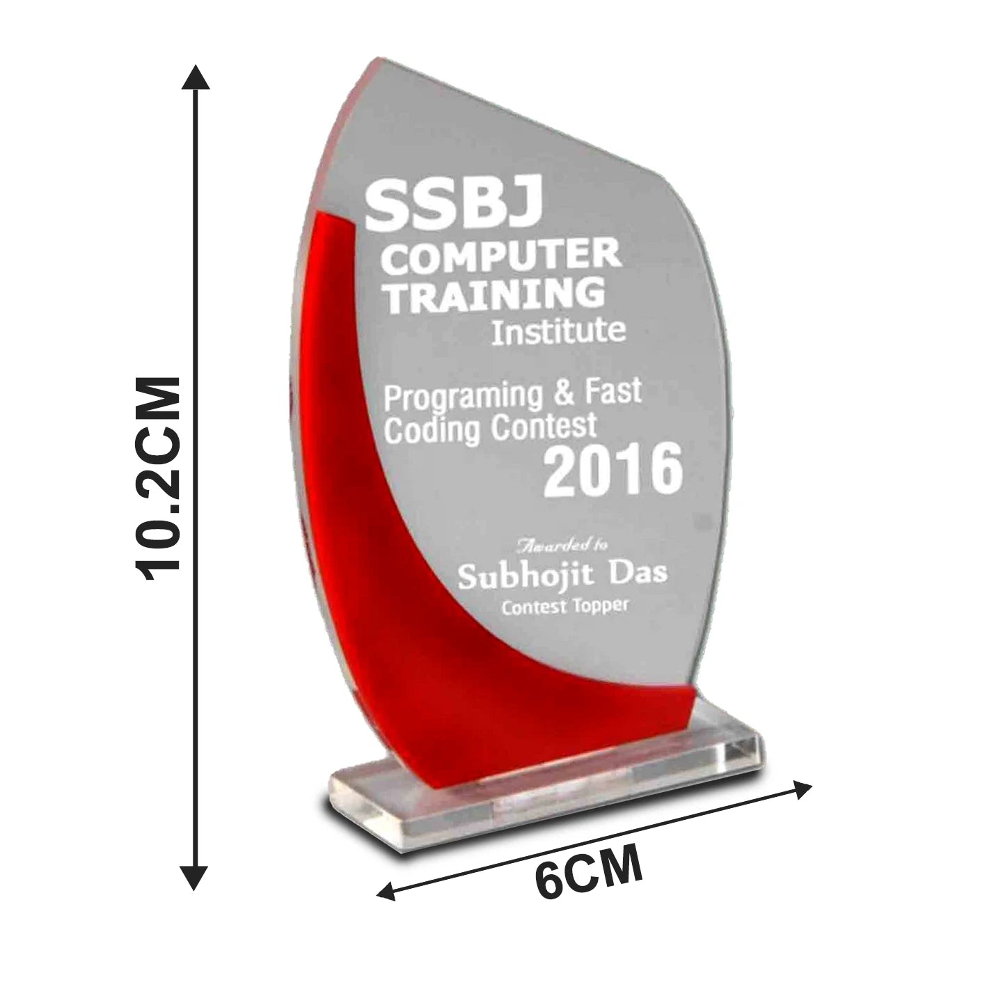 Elegant Acrylic Triumph Trophies