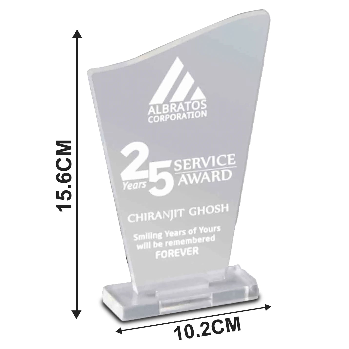 Prestigious Acrylic Triumph Trophies