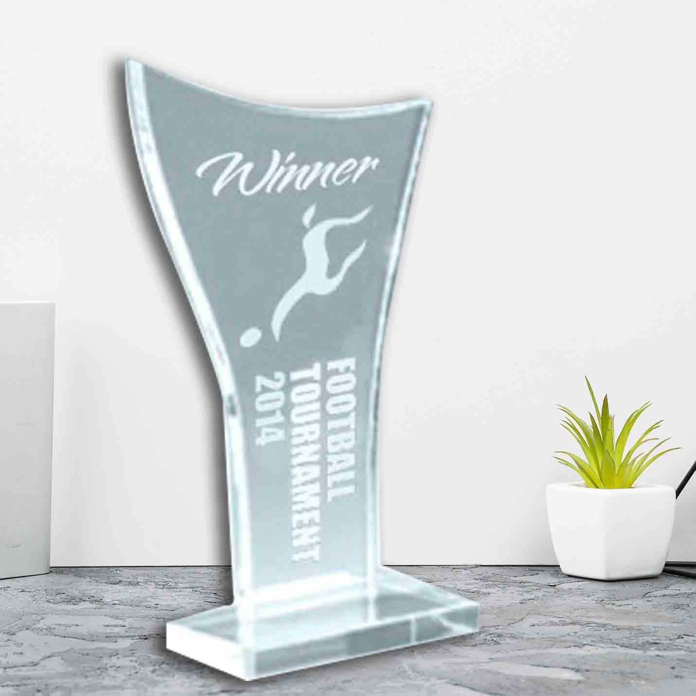 Corporate Acrylic Achievement Trophies