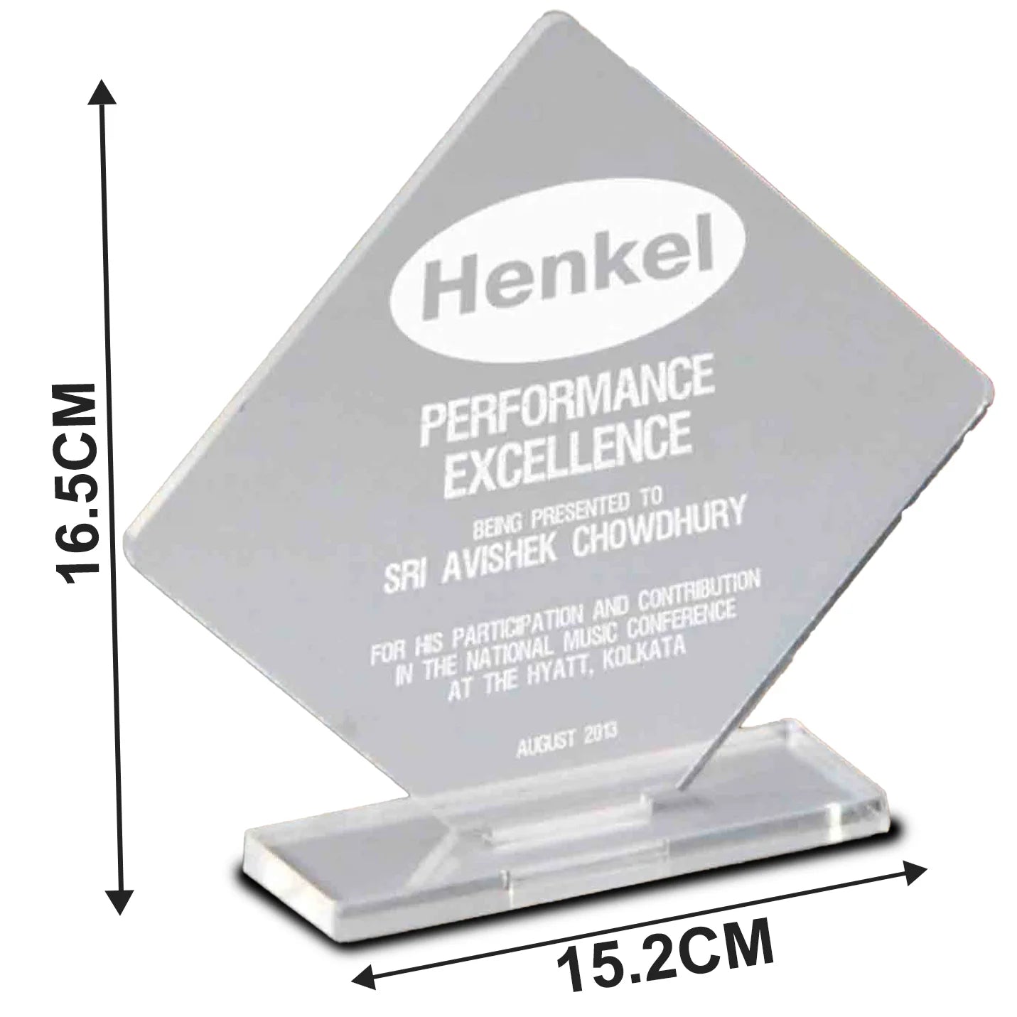 Top-Quality Diamond Acrylic Victory Trophies