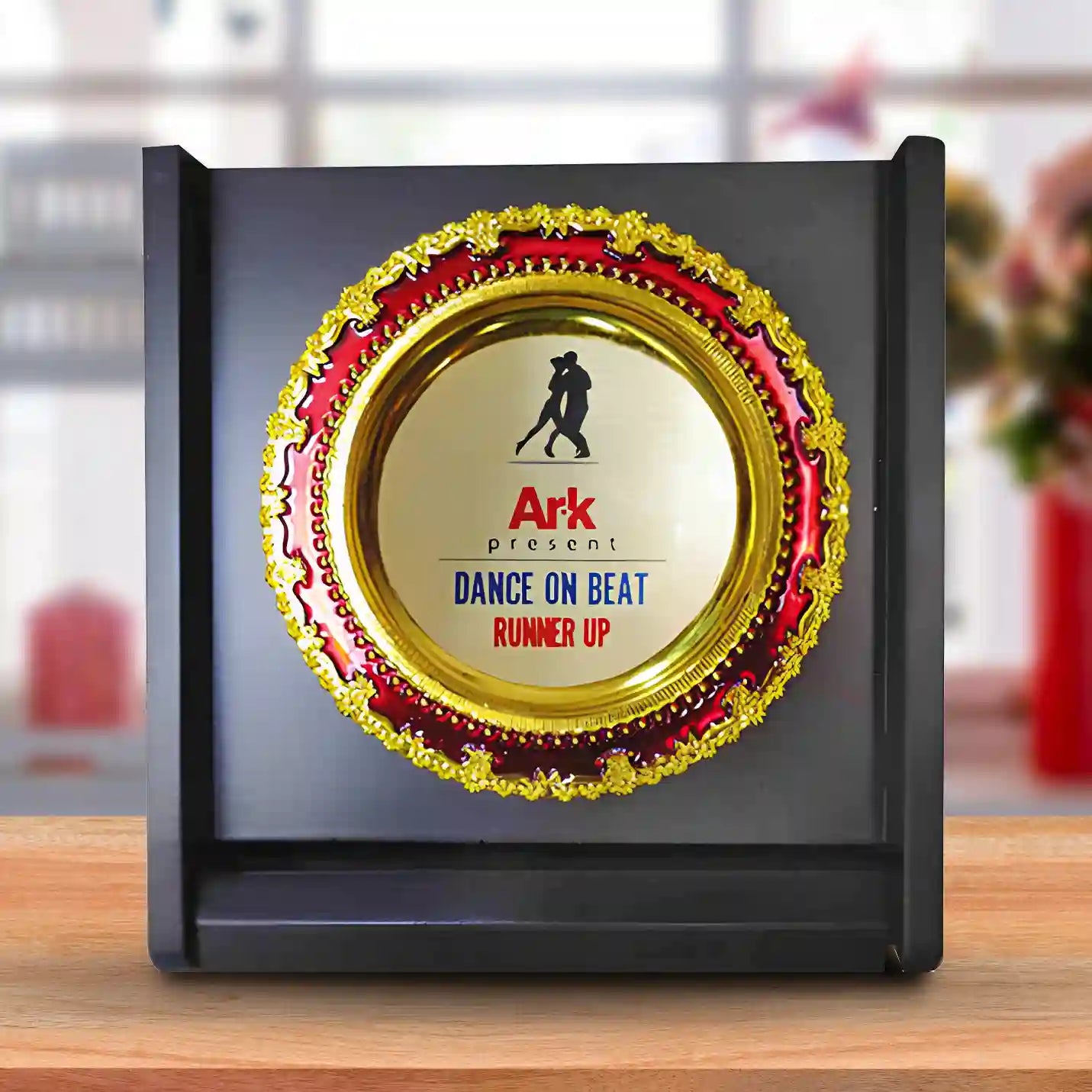 Corporate Gold Crests with MDF case