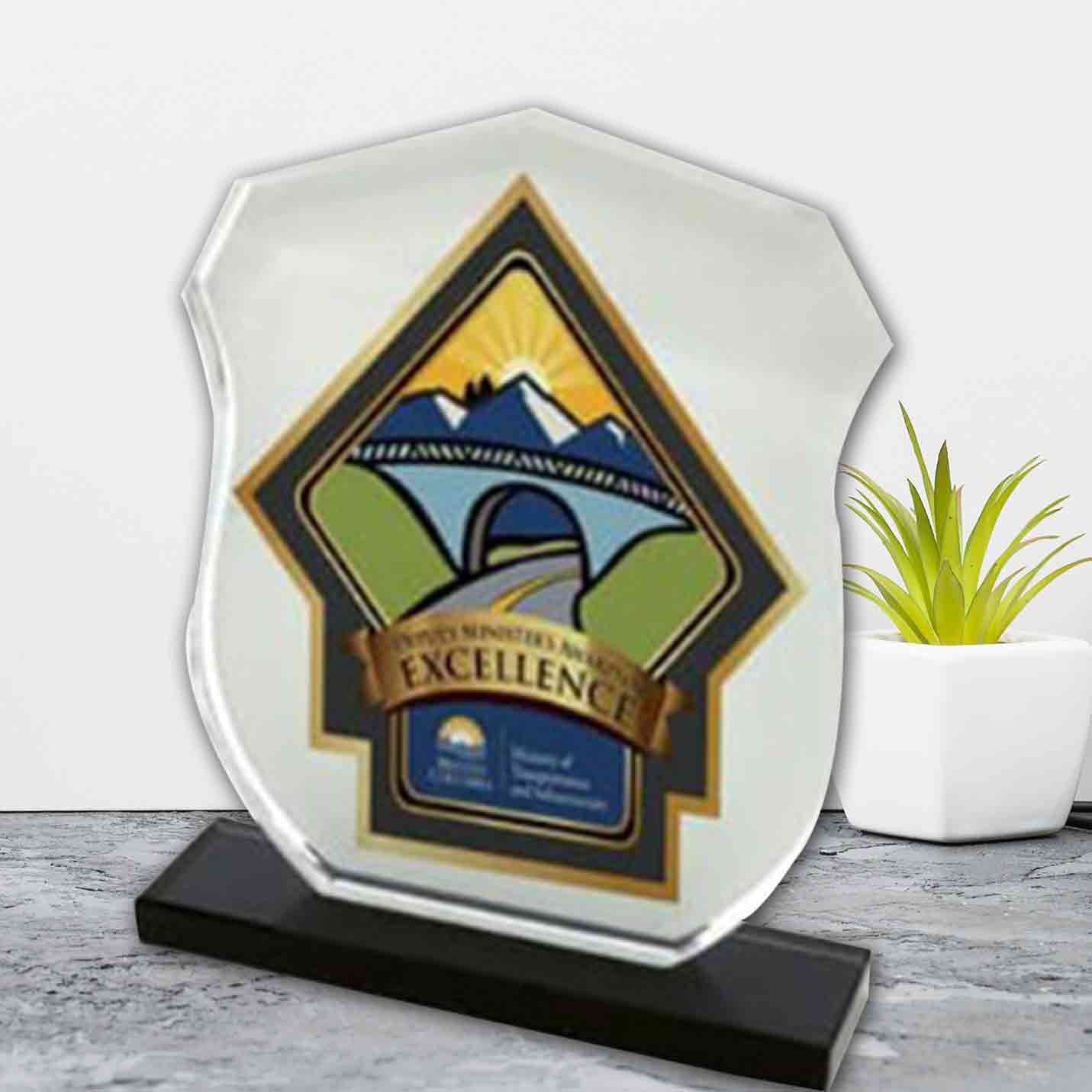 Corporate Crystal Sublimatable Mementos