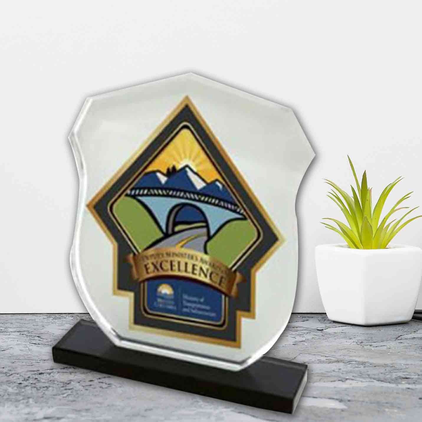 Elite Crystal Sublimatable Victory Mementos