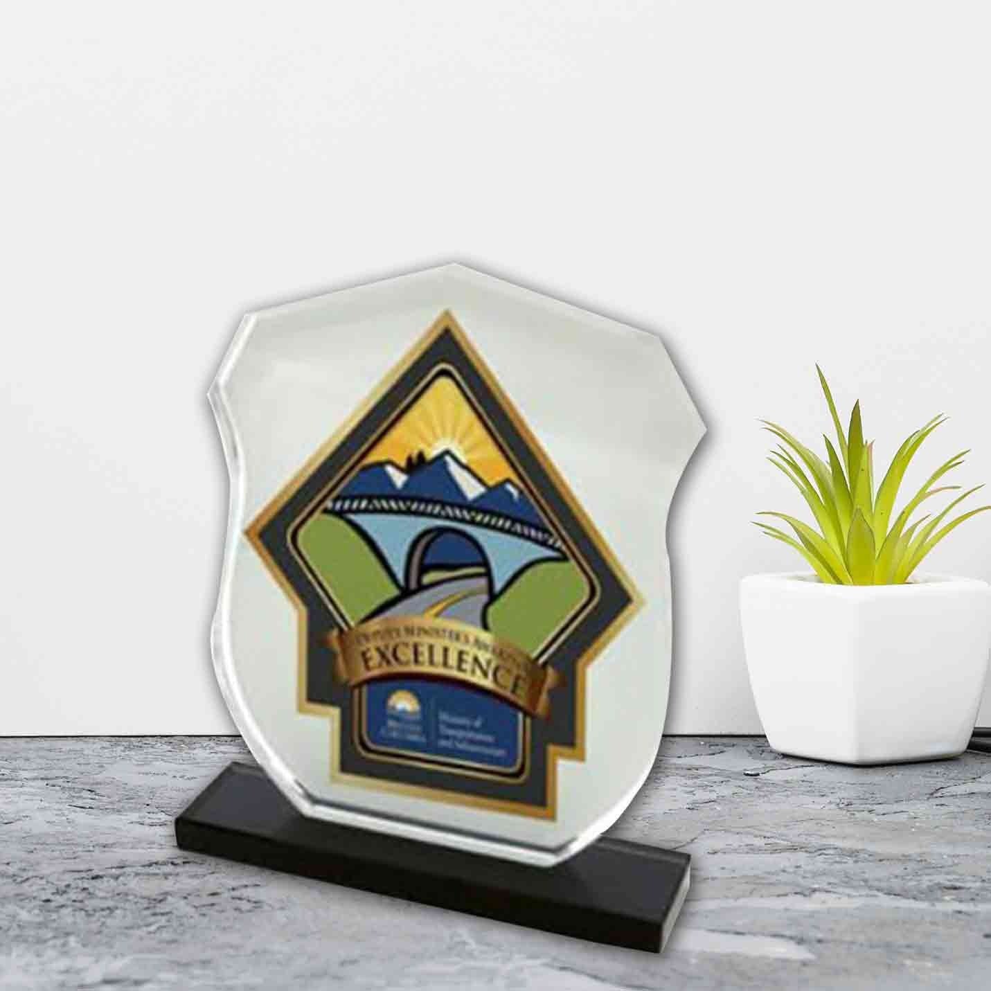 Top-tier Crystal Sublimatable Printed Mementos