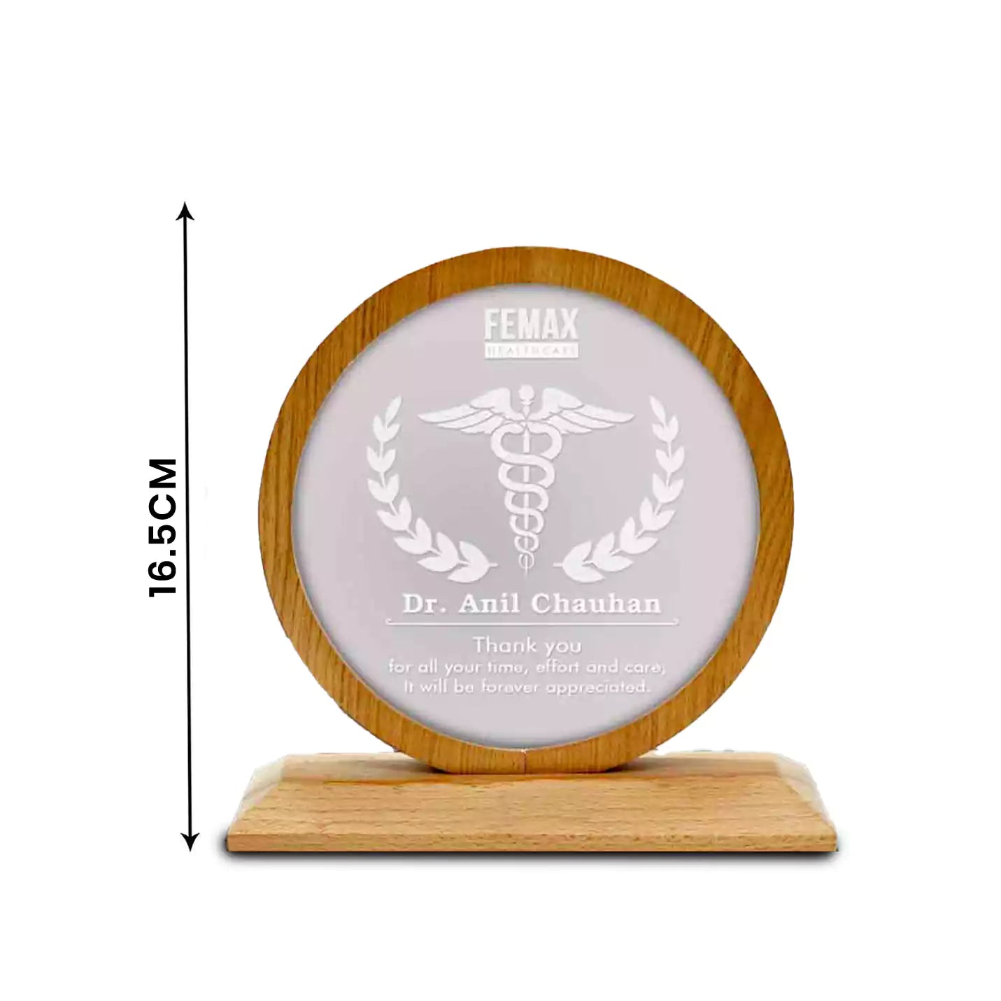 Triumph Wooden Laser-Engraved Mementos