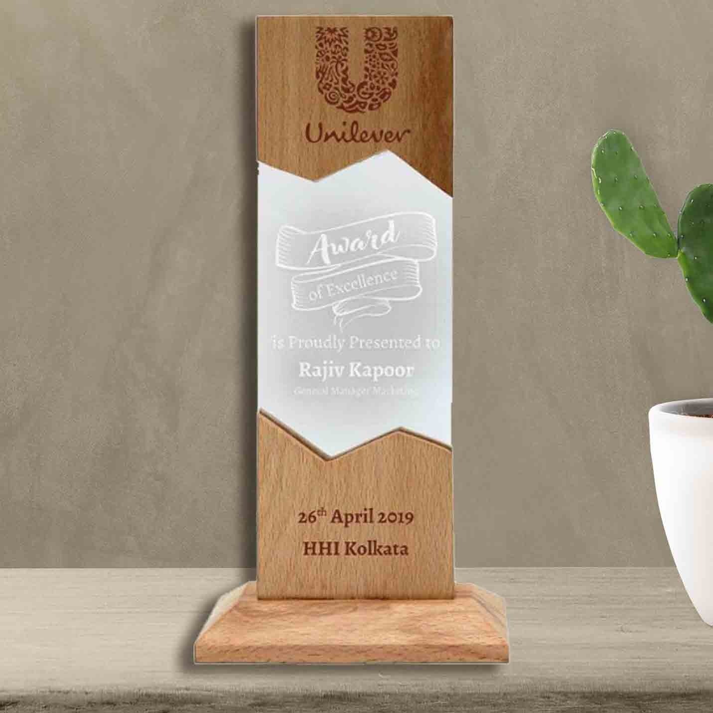 Premium-Quality Laser-Engraved Wooden Mementos