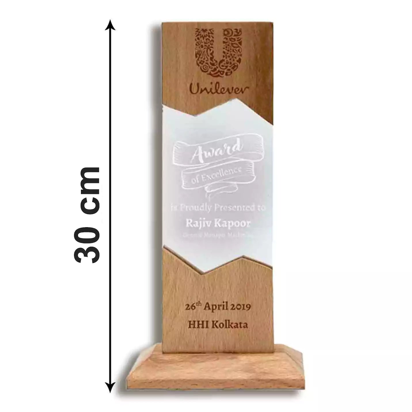 Premium-Quality Laser-Engraved Wooden Mementos