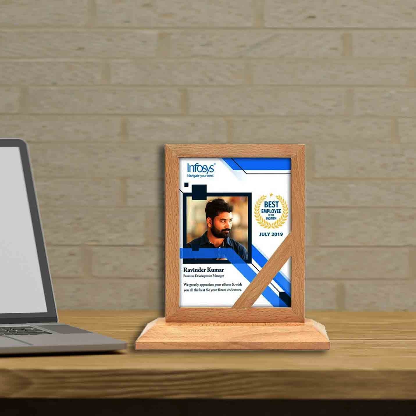 Premium Wooden Laser-Engraved Mementos