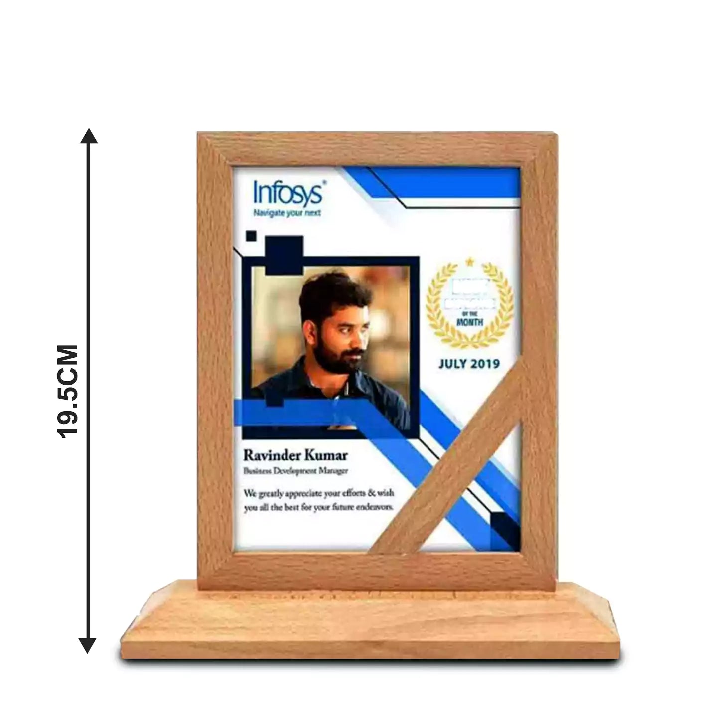 Premium Wooden Laser-Engraved Mementos