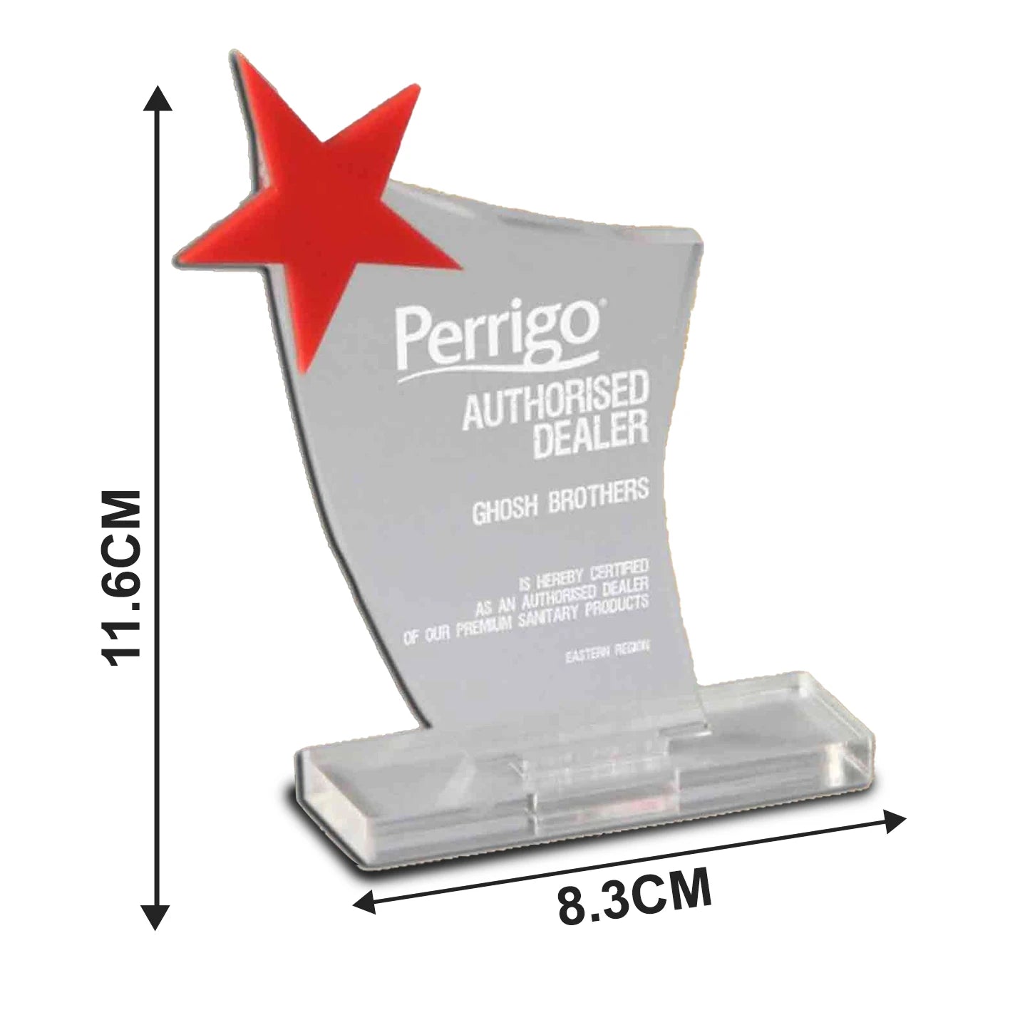 Star Acrylic Achievement Trophies