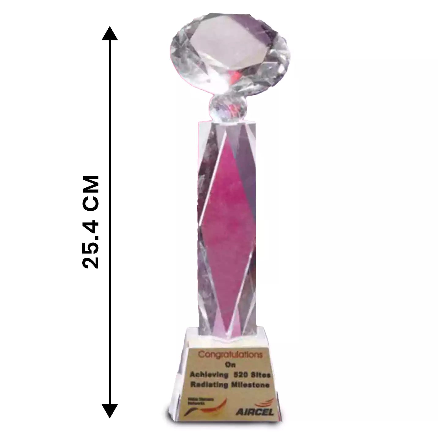 Exclusive Crystal Victory Trophies