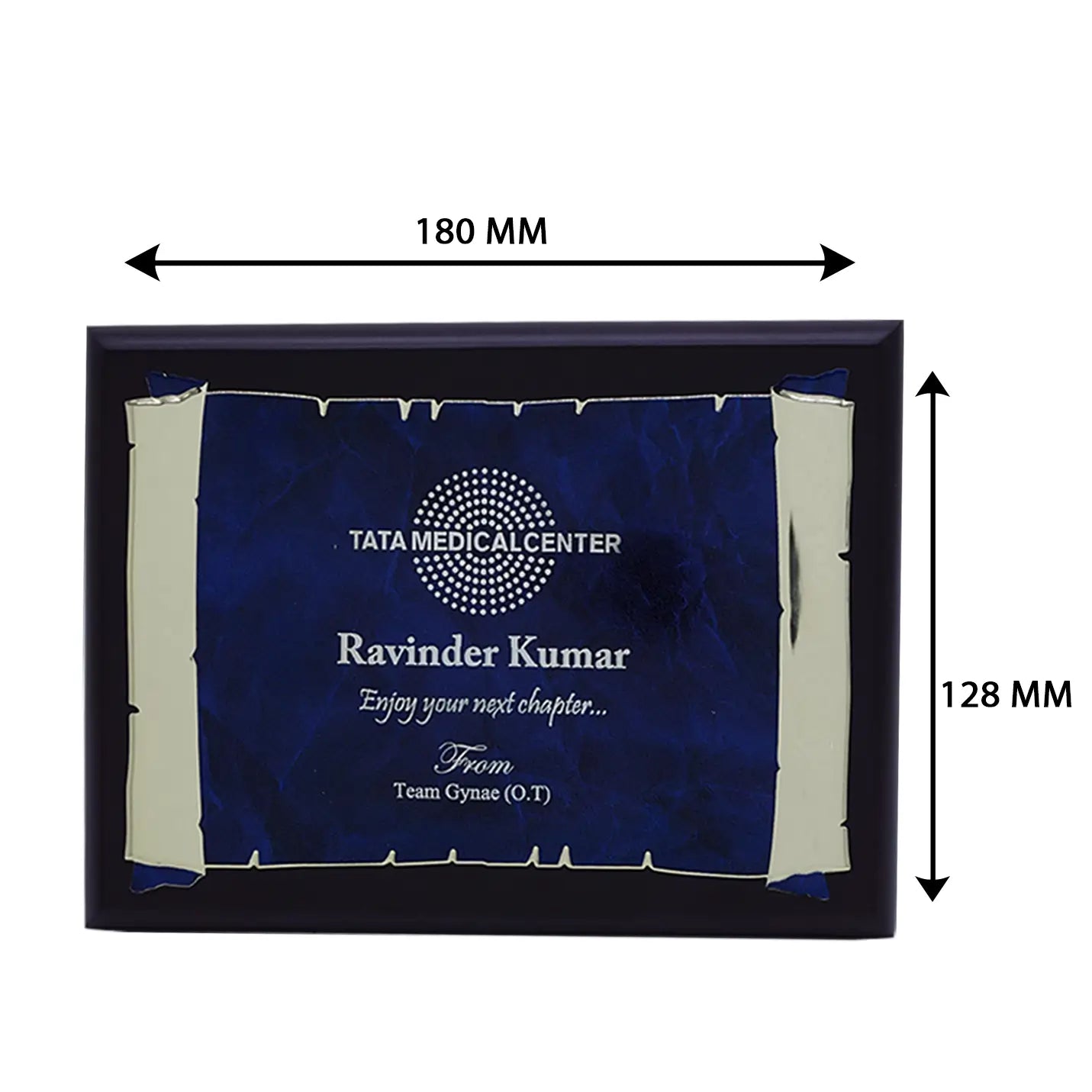 Top-notch Wooden Plaque With Metal Sheet Img 2