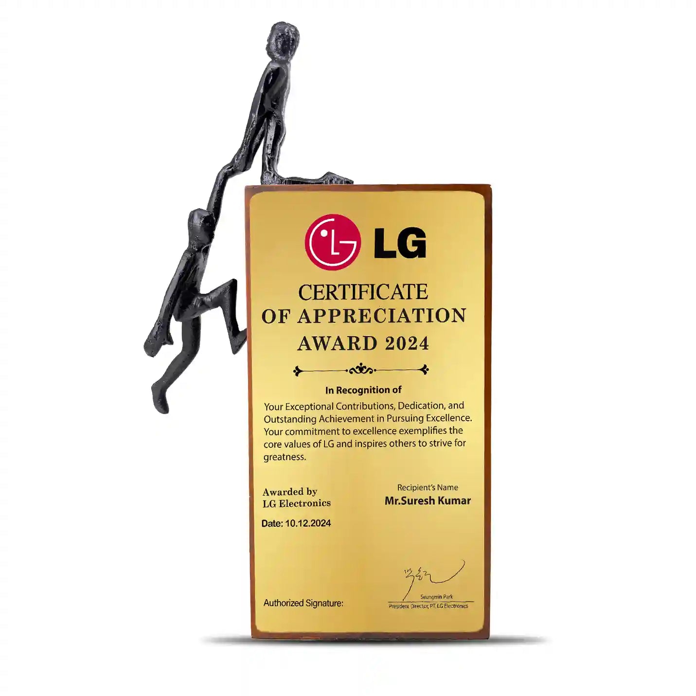 Premium-Quality Achievement Wooden & Metal Mementos 