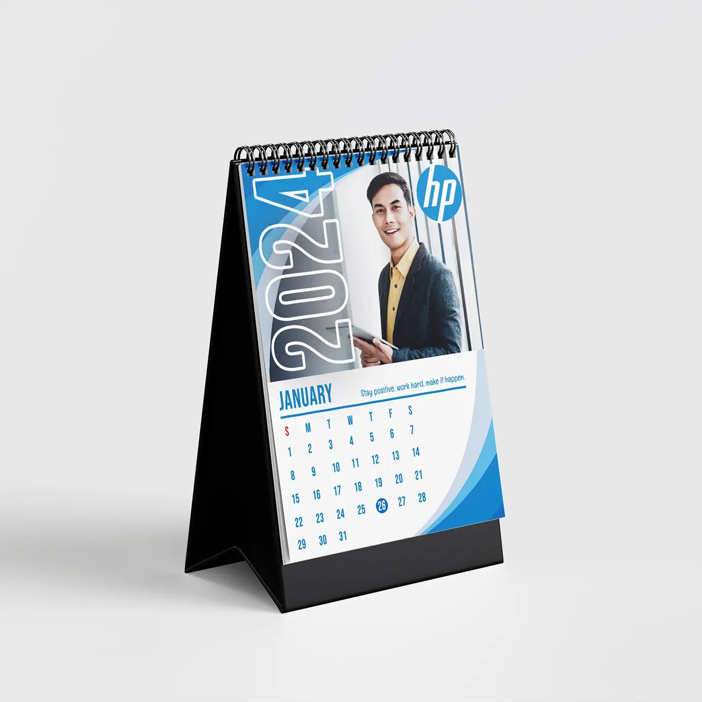 Premium-Quality Photo Desk Calendar