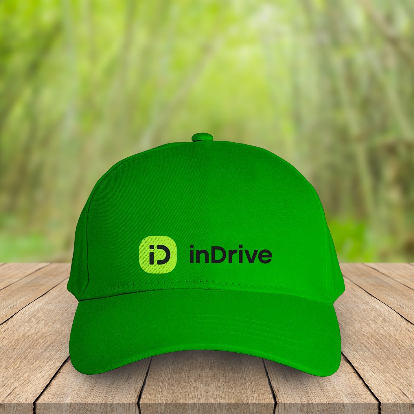 Customizable Unisex Green Cap