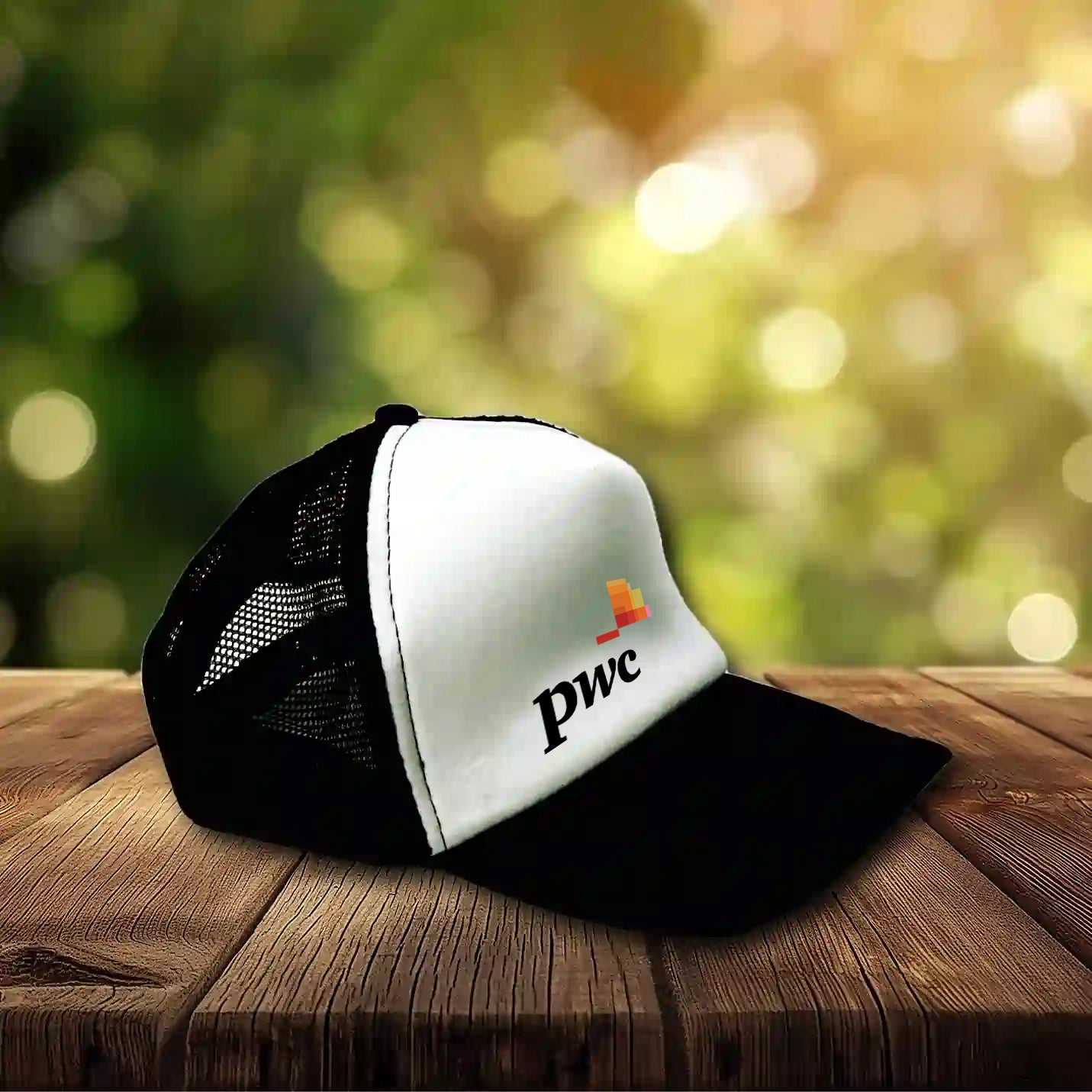 Premium-Quality Sublimatable Printed Black Cap Img 1