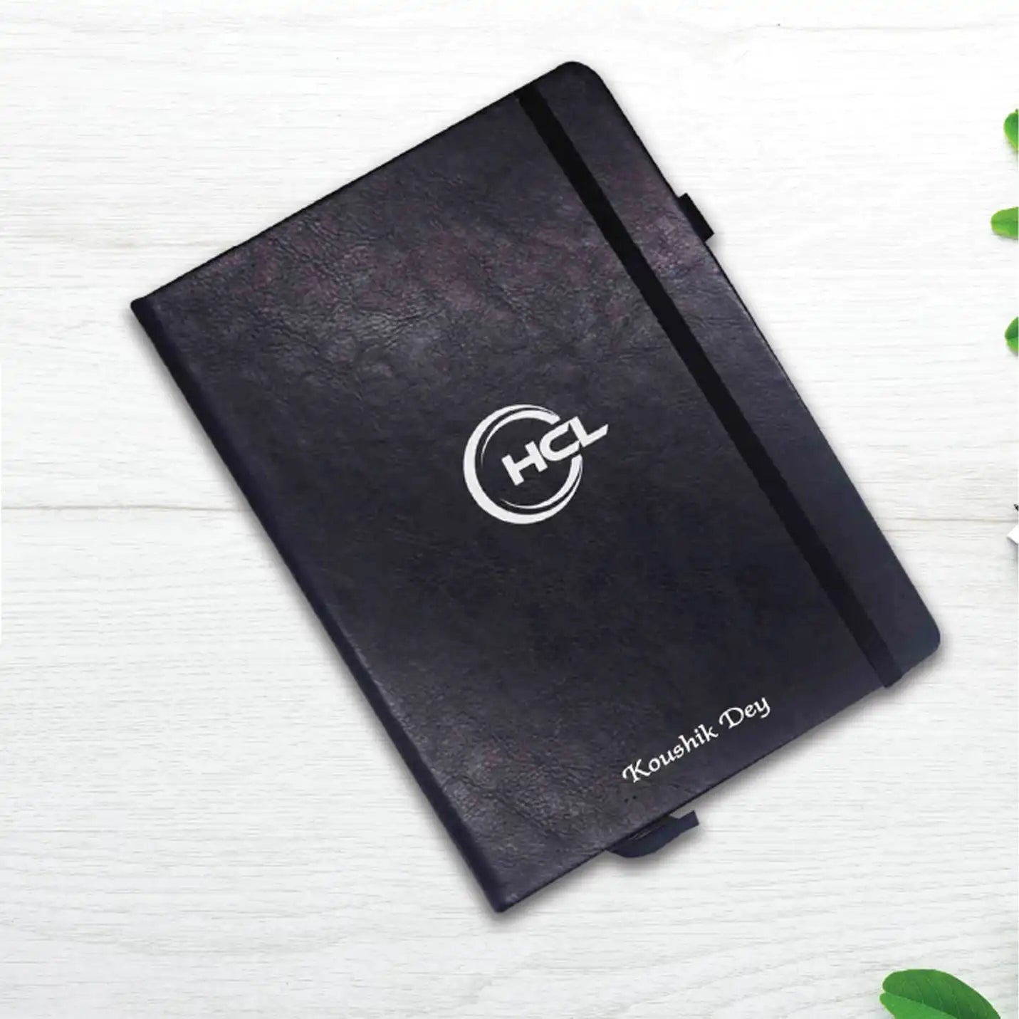 Elegant Black Sleek Diary  Img 1