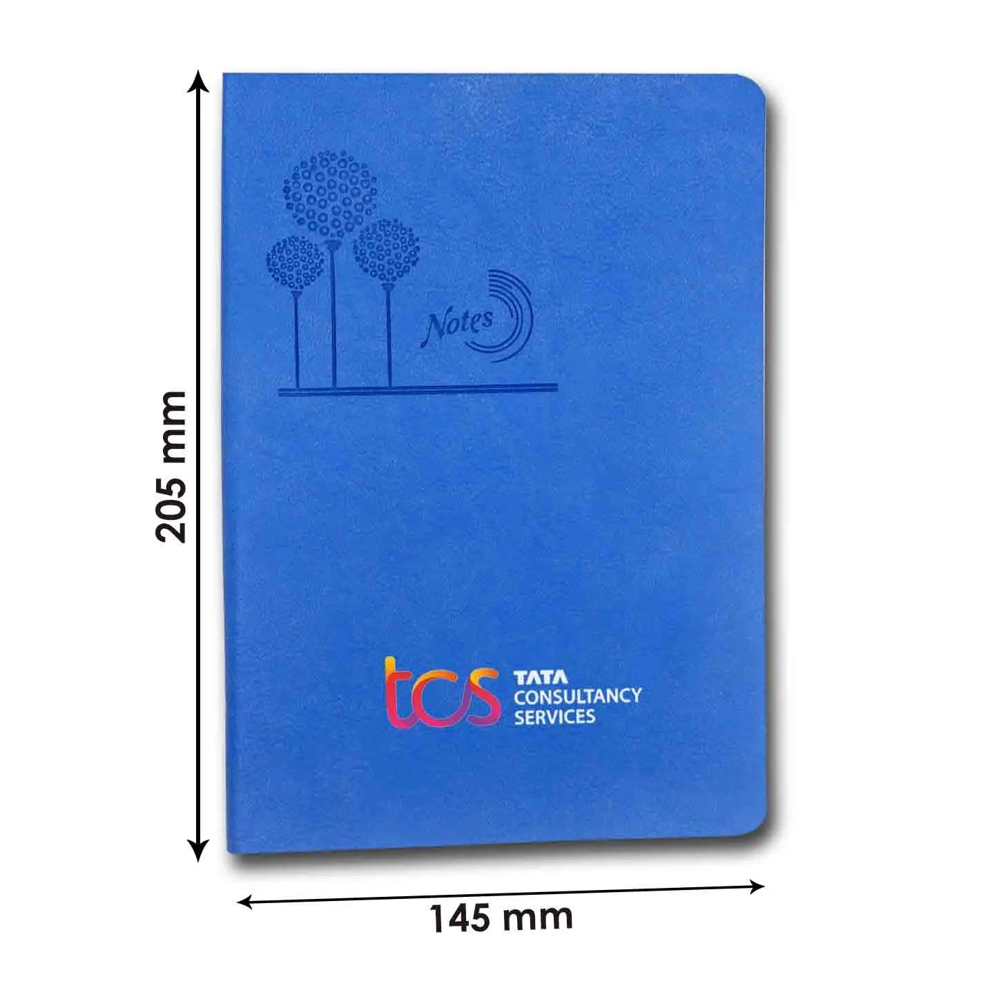 Premium-Quality Blue Economy Office Diary Img 4