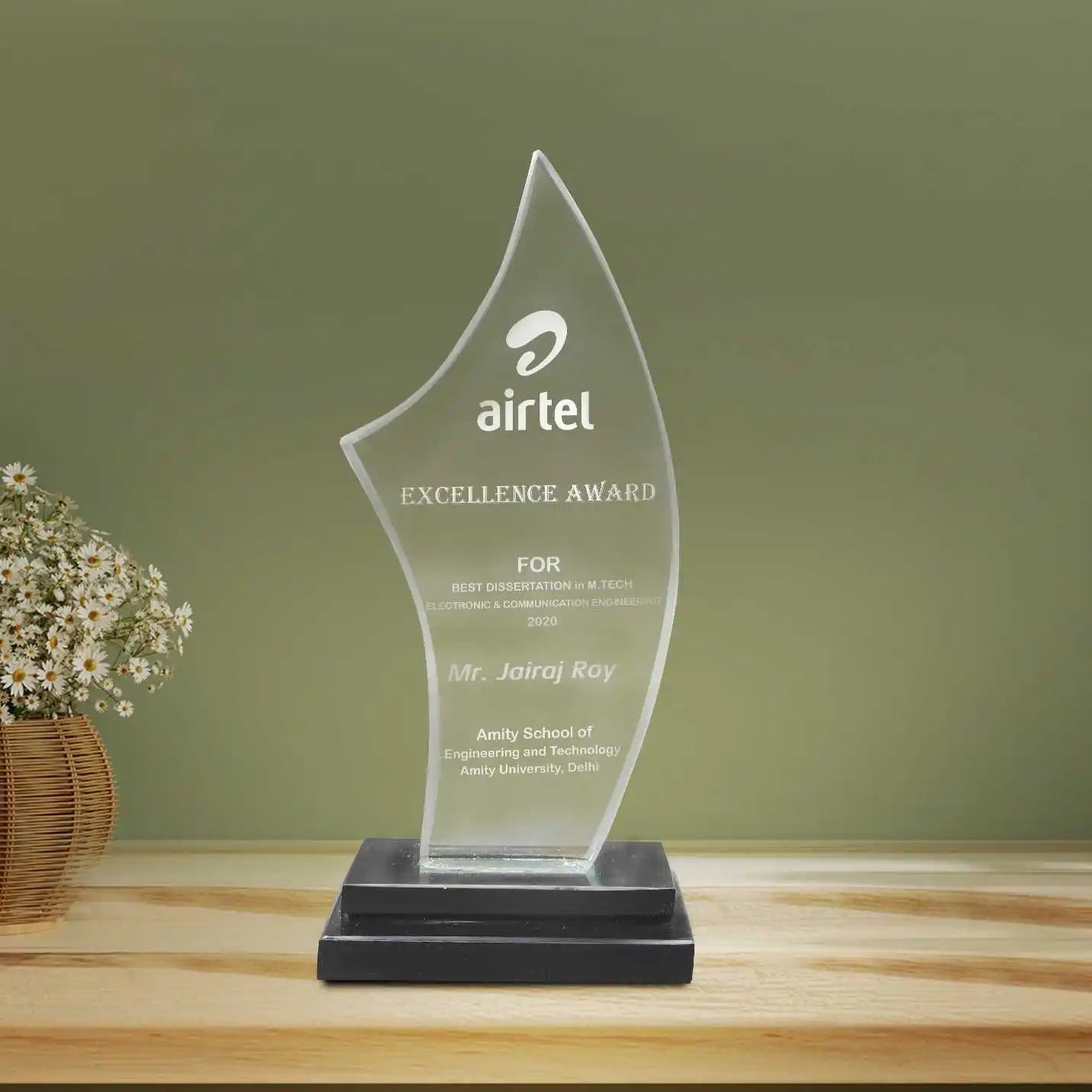 Economic Glass Majestic Memento