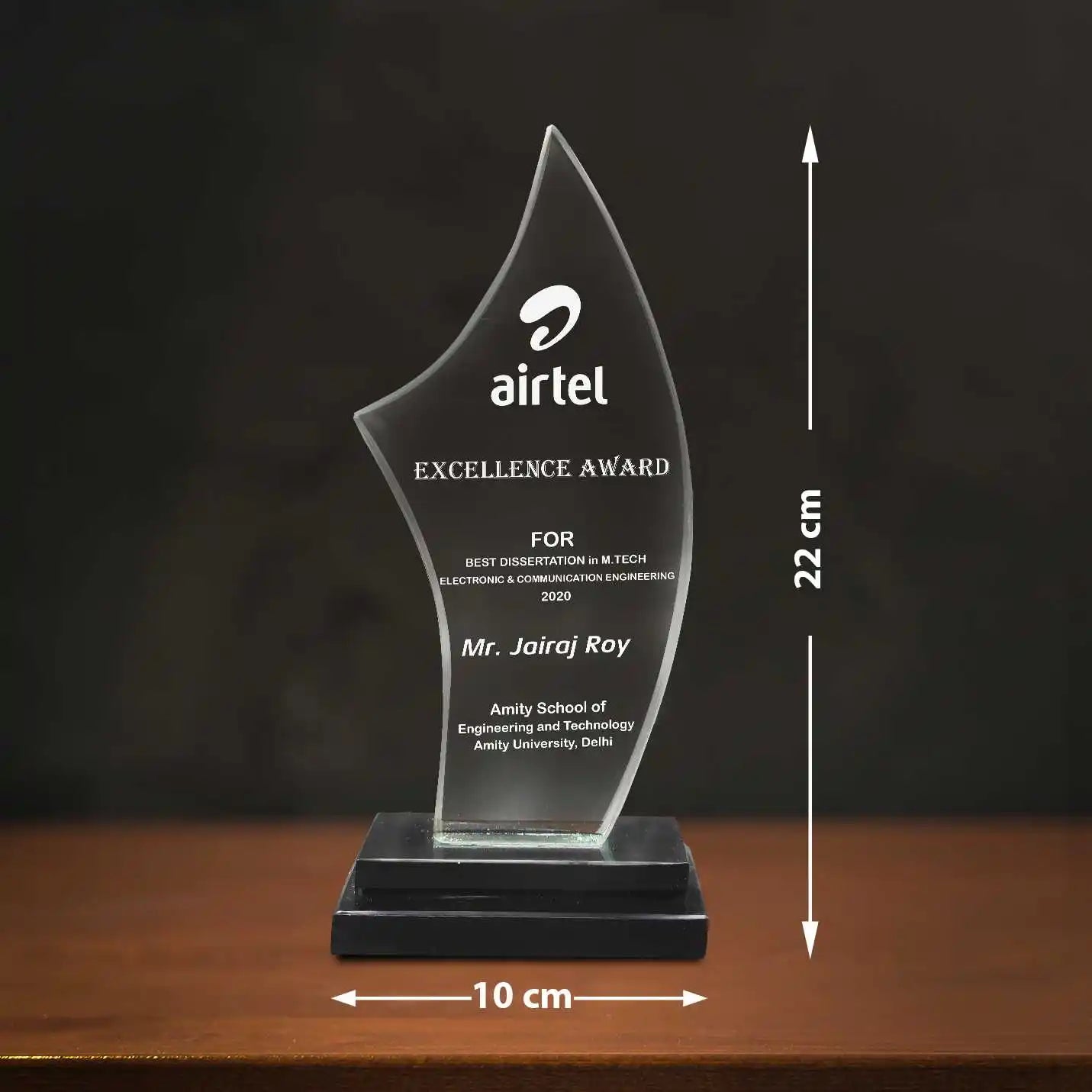 Top-Notch Economic Glass Majestic Memento Img 2